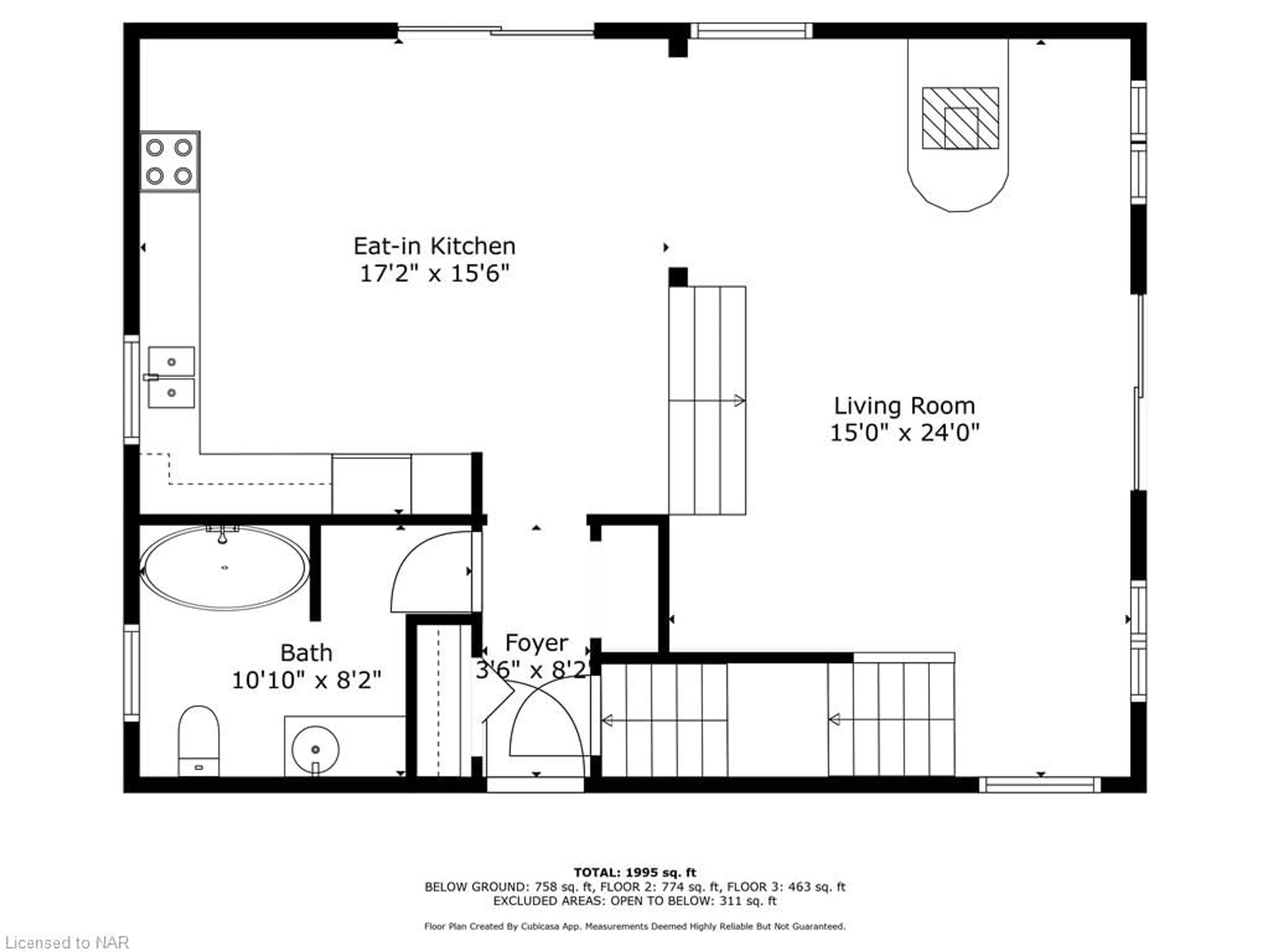 Floor plan for 4121 Fox Rd, Stevensville Ontario L0S 1S0