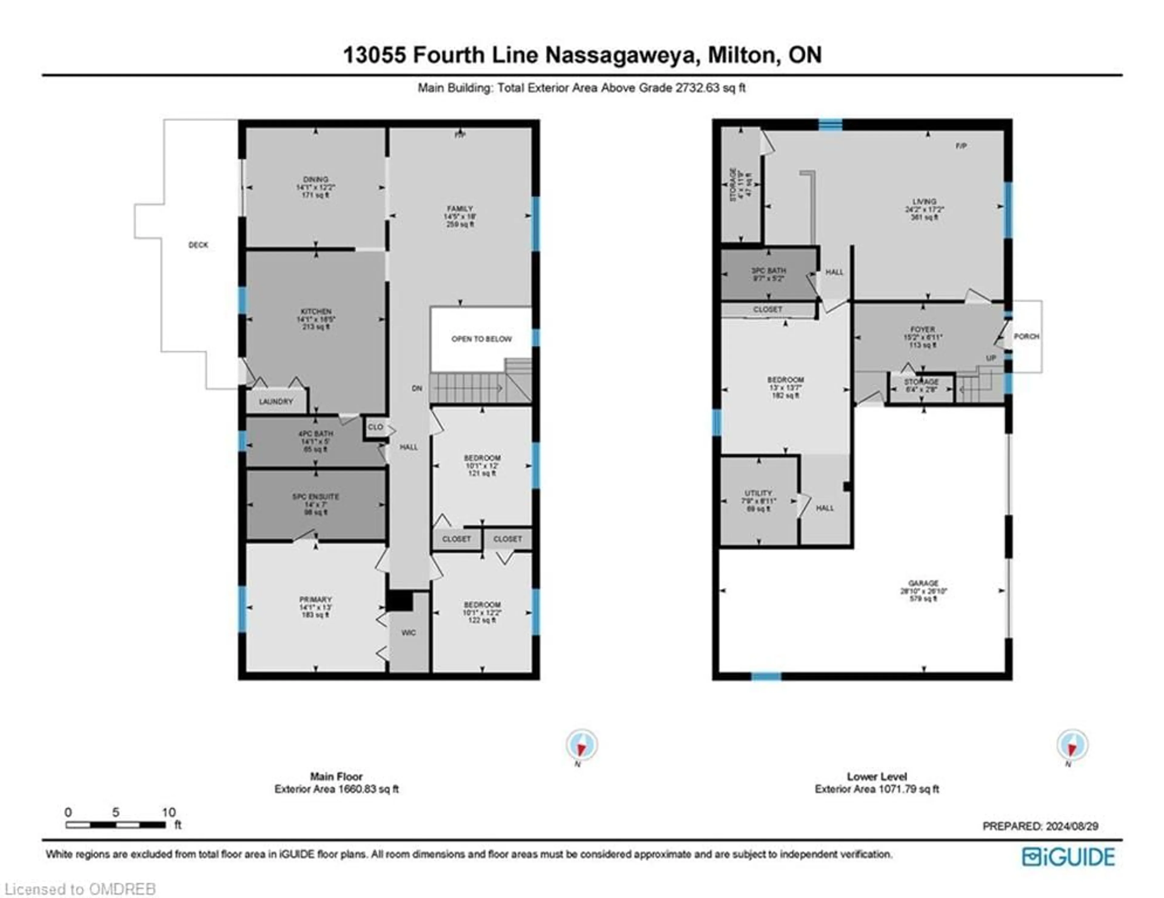 Floor plan for 13055 Fourth Line Line, Nassagaweya Ontario N0B 2K0