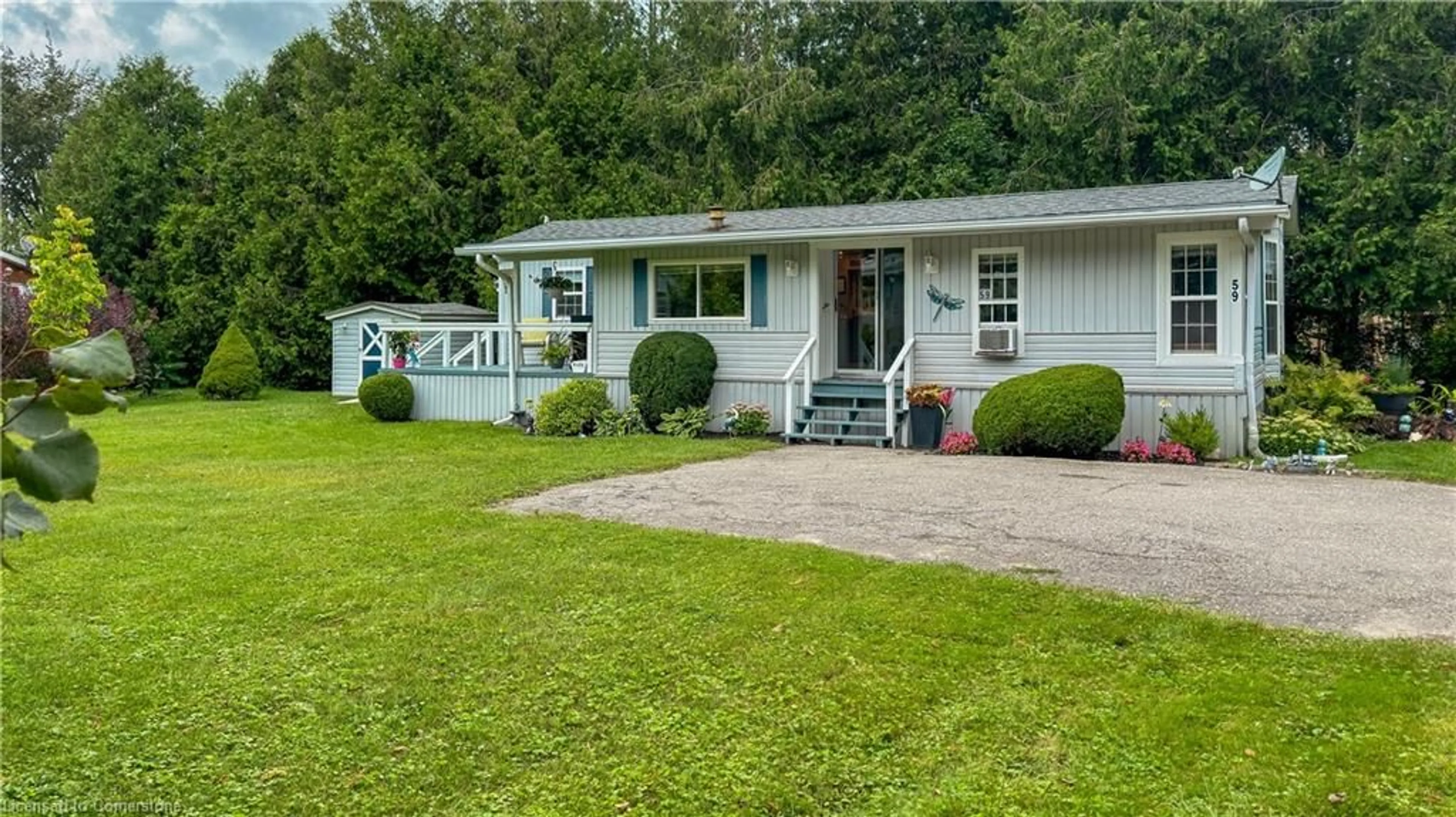 Frontside or backside of a home, cottage for 495856 10th Line #59, Woodstock Ontario N4S 7V7