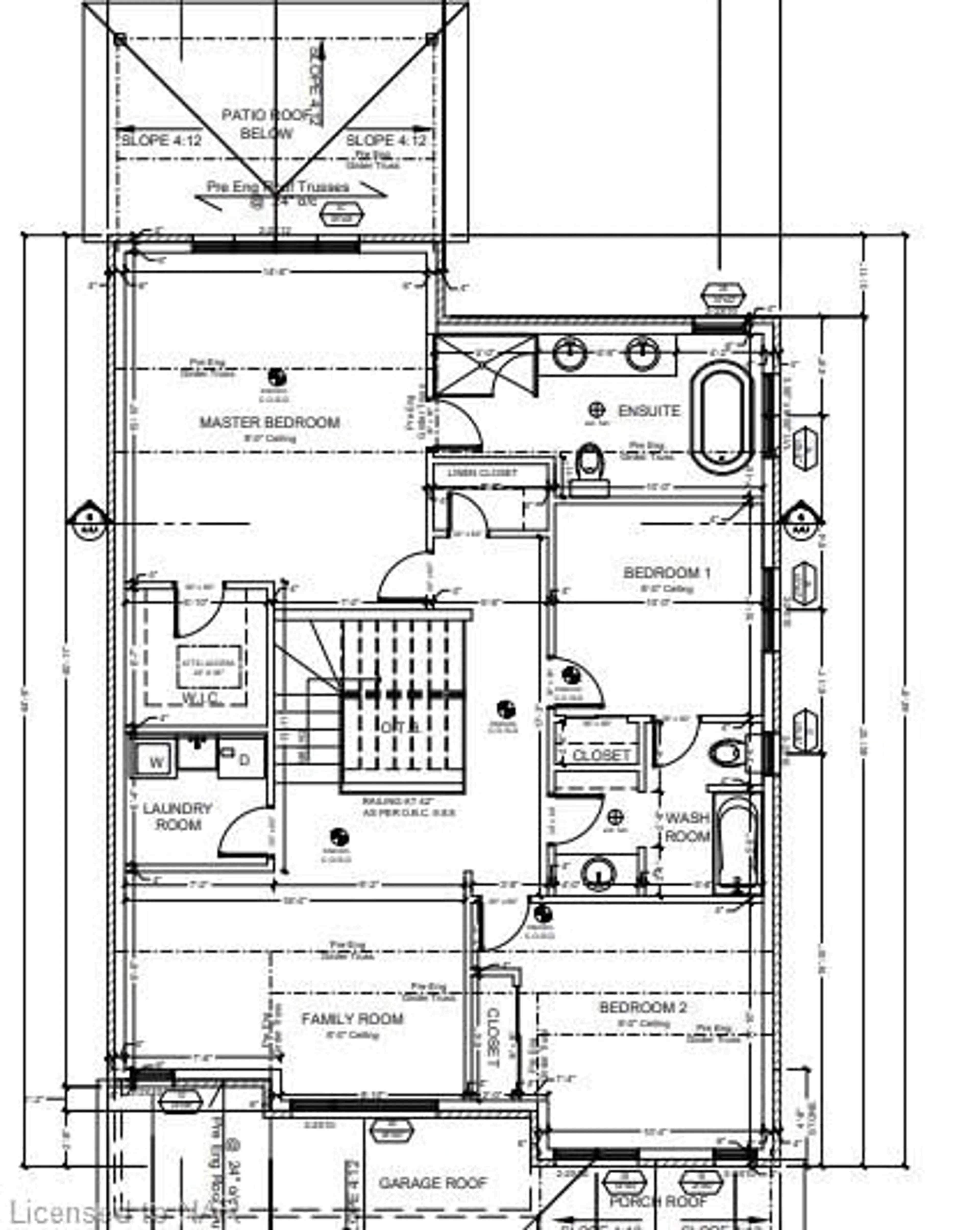 Floor plan for 111 Acacia Rd, Fonthill Ontario L0S 1E6