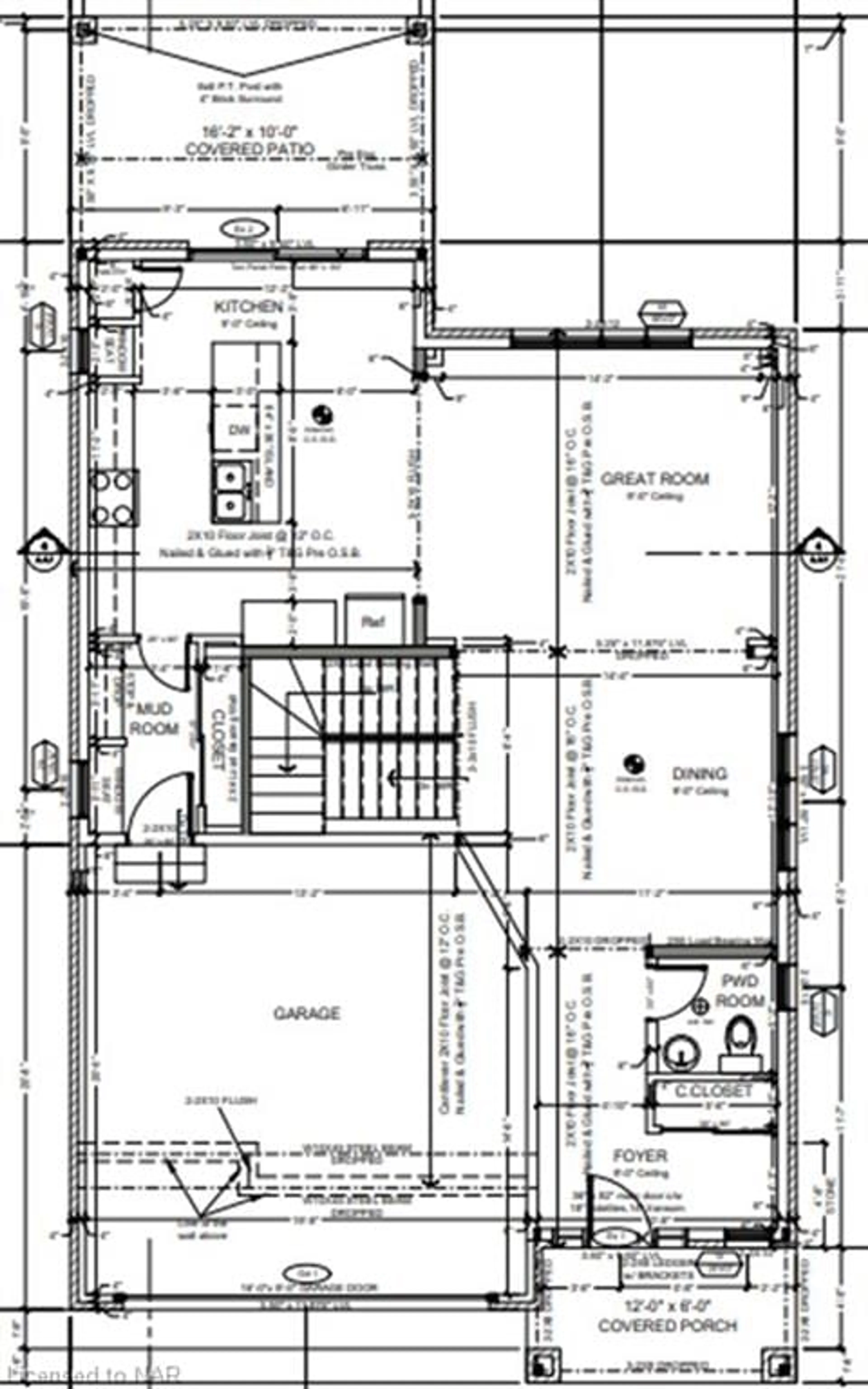 Floor plan for 111 Acacia Rd, Fonthill Ontario L0S 1E6