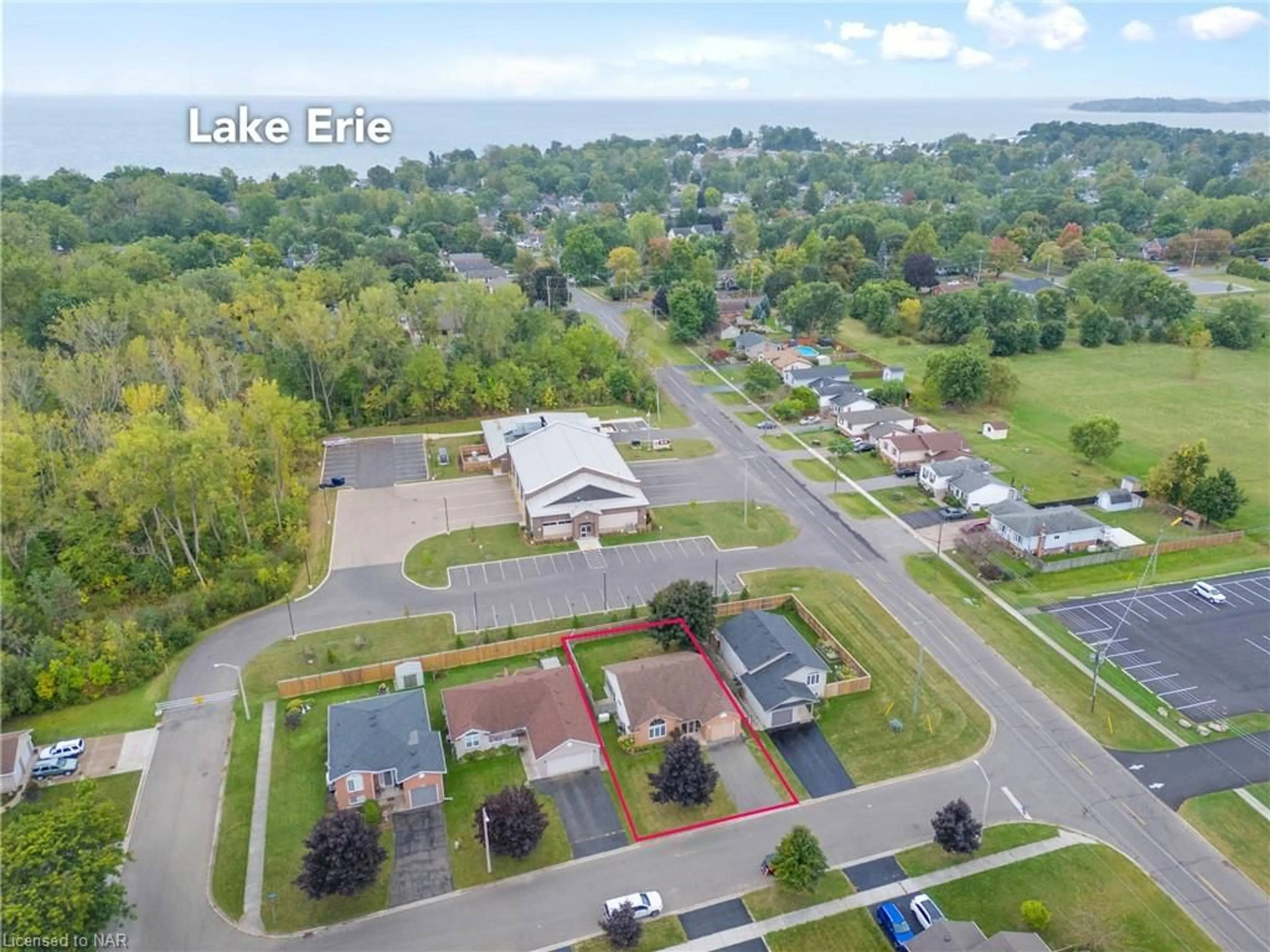 Frontside or backside of a home, the street view for 3679 Frances St, Ridgeway Ontario L0S 1N0