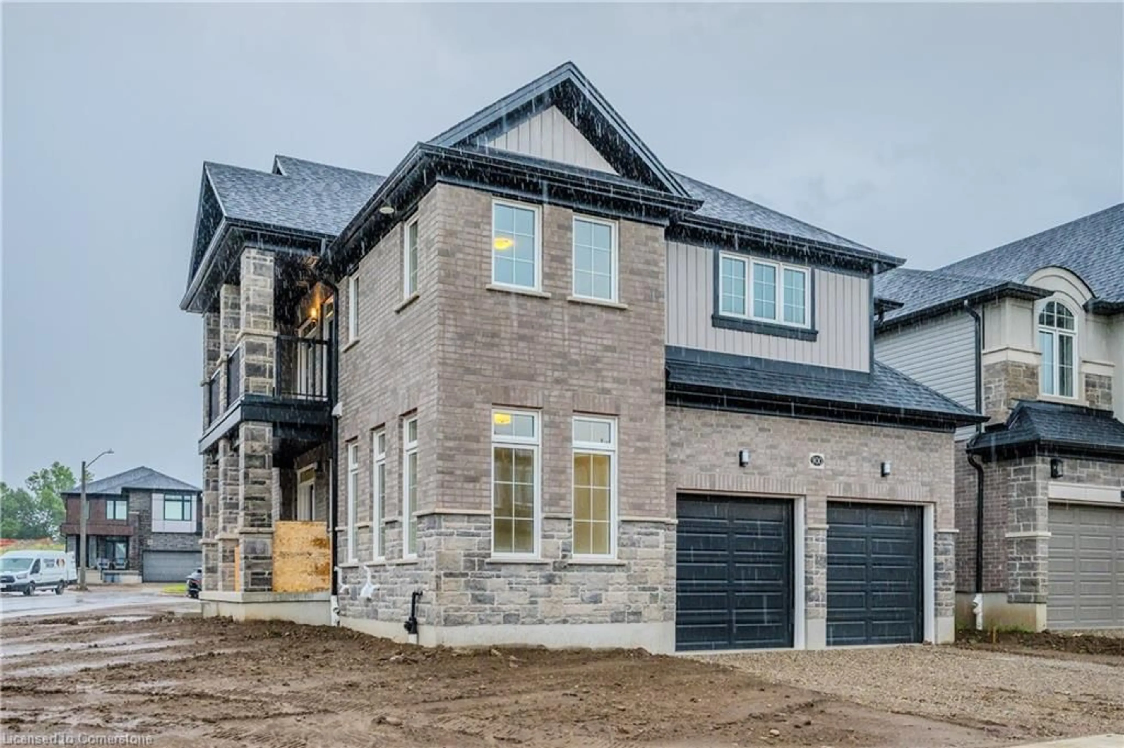 Home with brick exterior material for 900 Nathalie Crt #Lot 15, Kitchener Ontario N2P 0C9