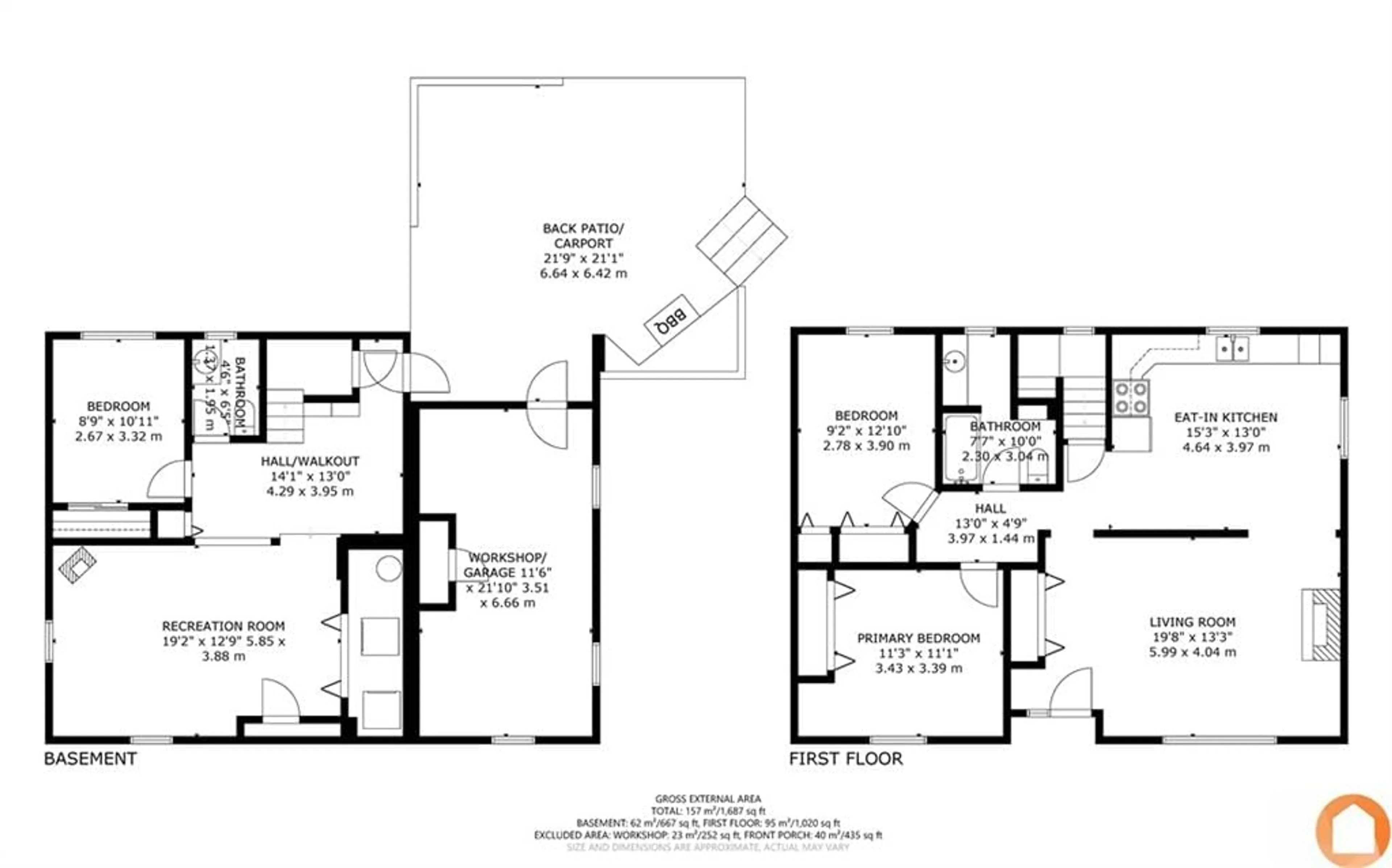 Floor plan for 335 Katherine St, Tweed Ontario K0K 3J0