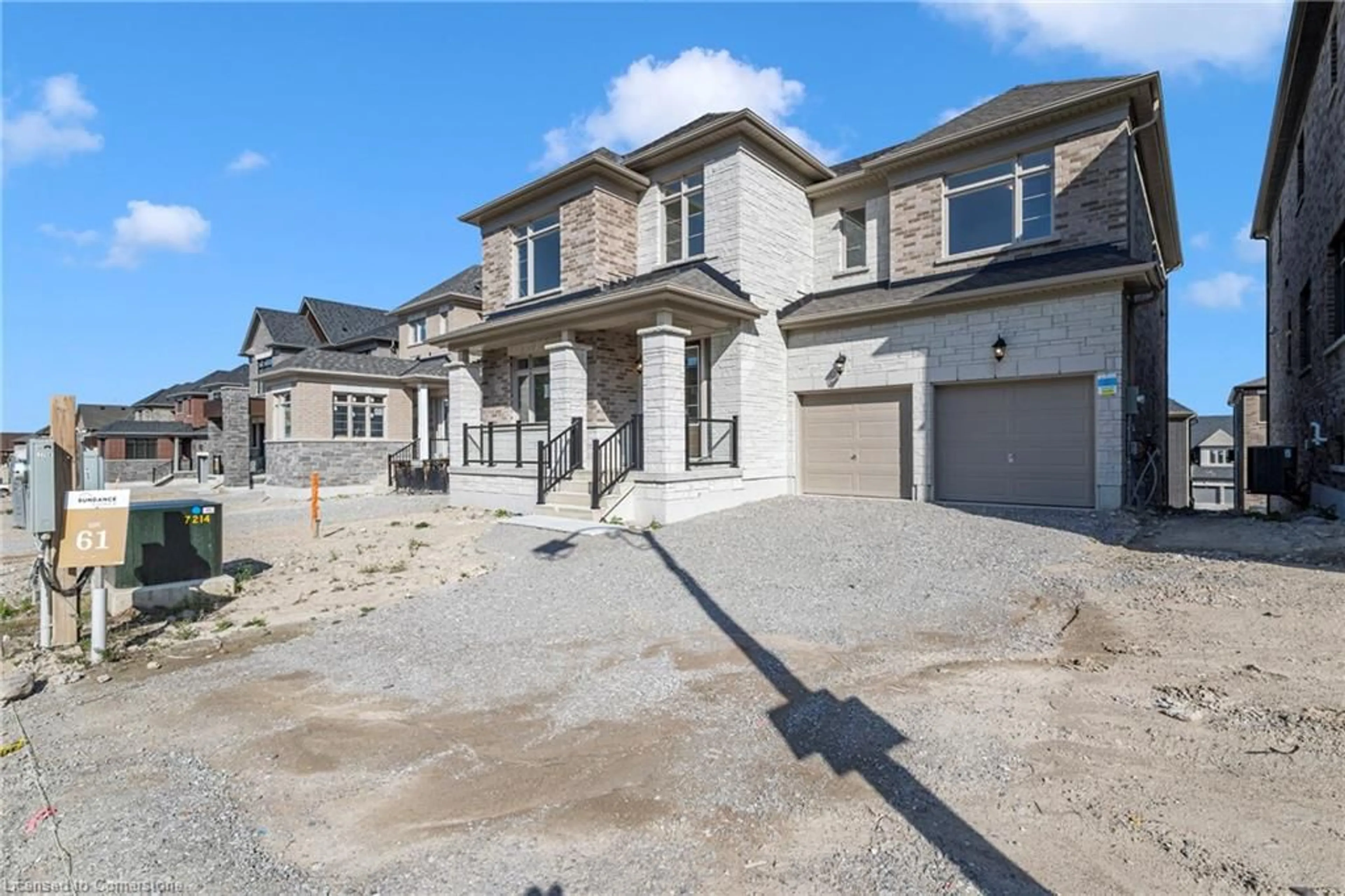 Frontside or backside of a home, the street view for 26 Hearn Street, Bond Head Ontario L0G 1B0