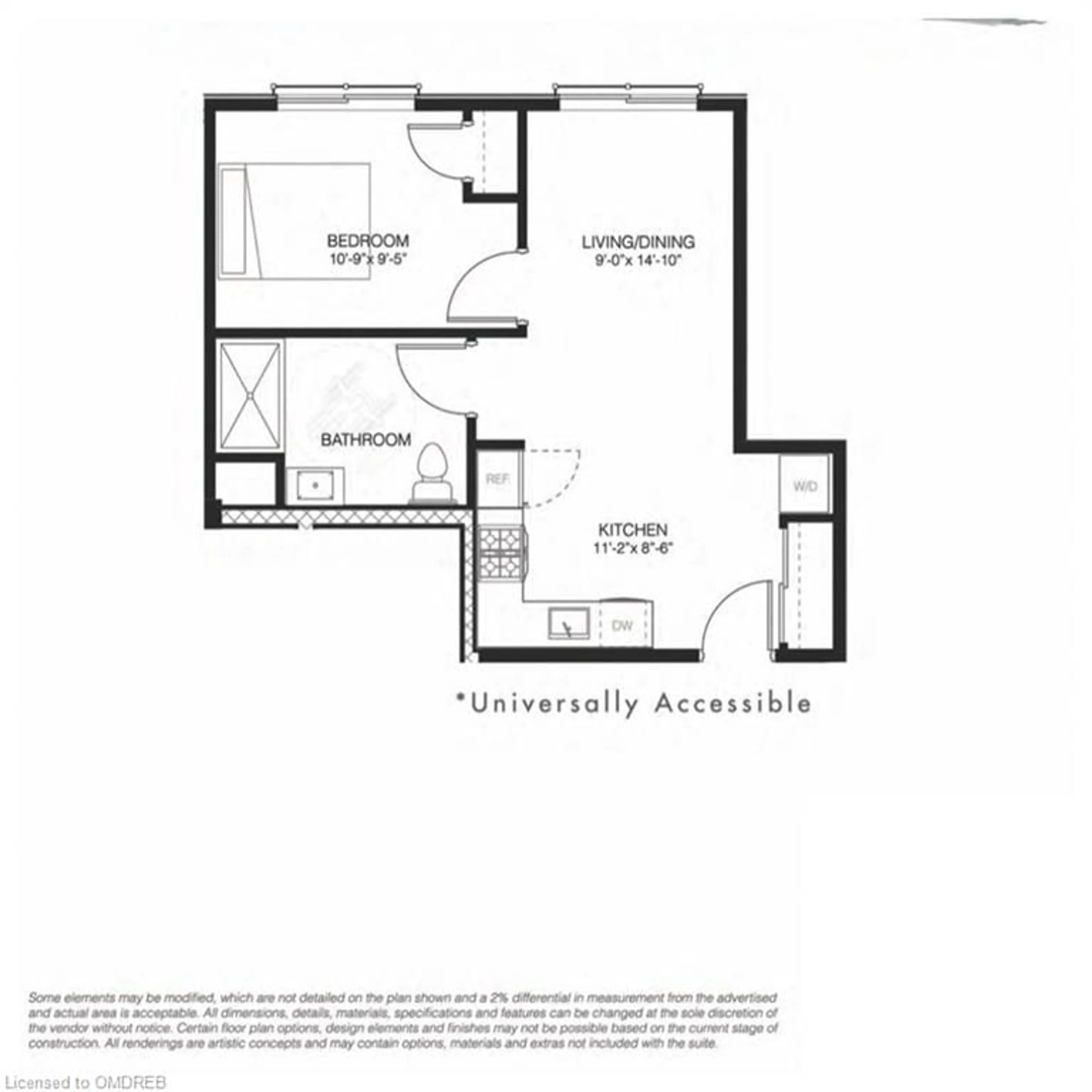 Floor plan for 27-29 King William St #2, Hamilton Ontario L8R 1A1