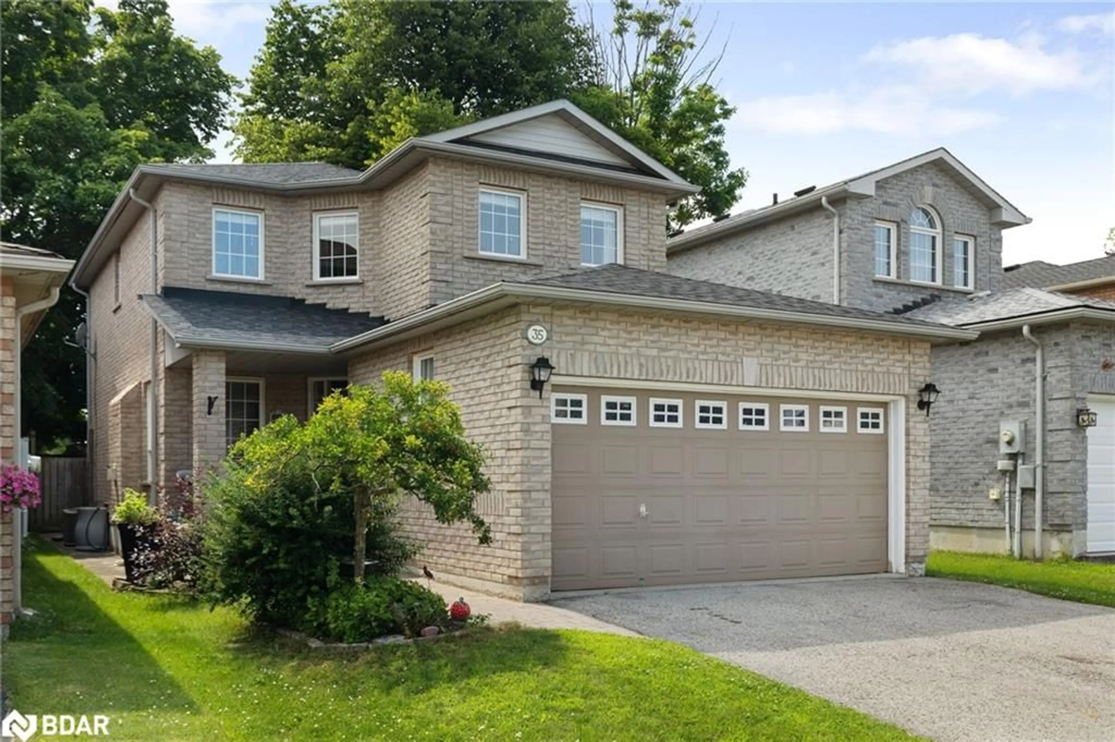 Frontside or backside of a home for 35 Lister Dr, Barrie Ontario L4N 0L4