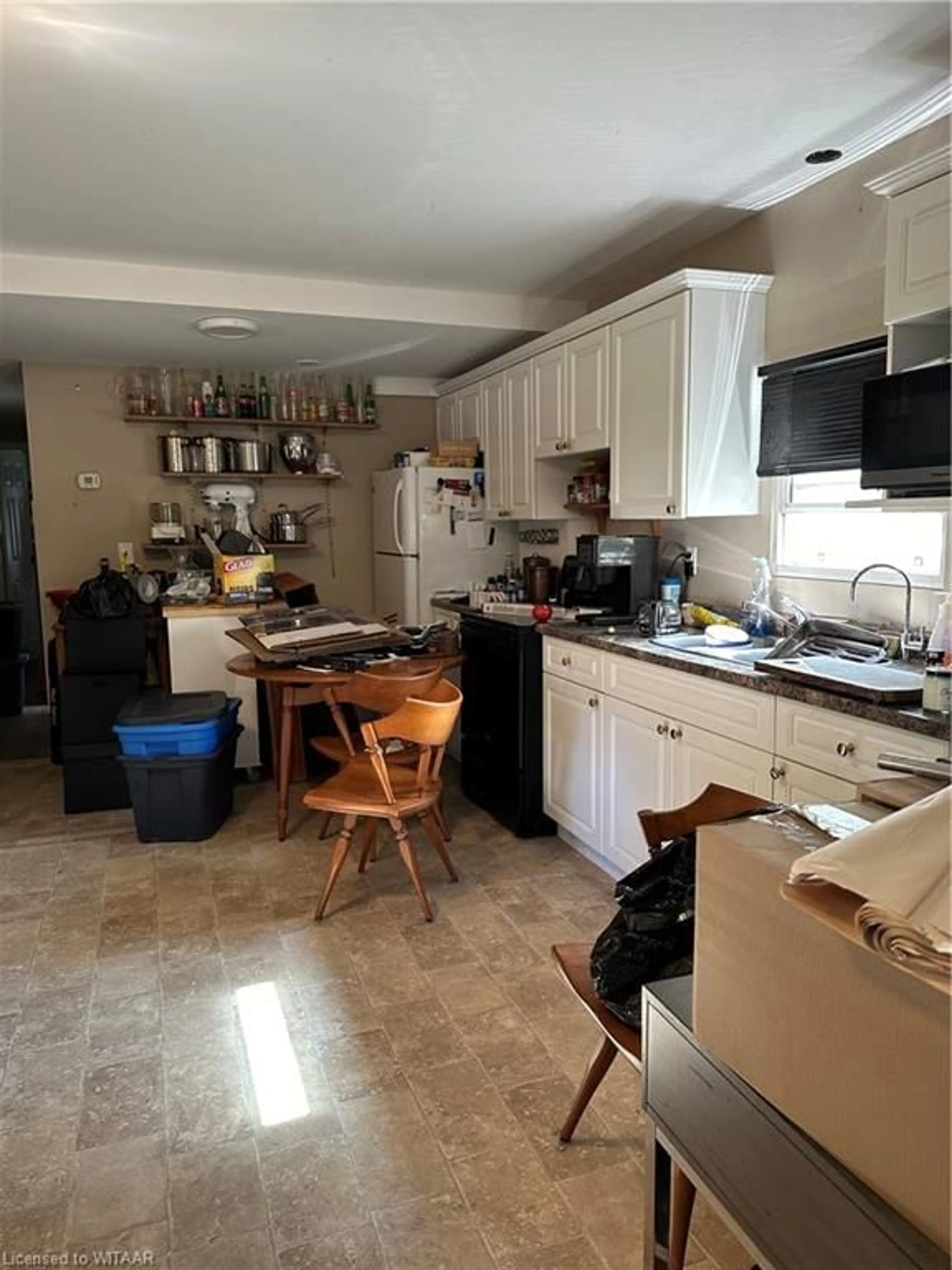 Kitchen, wood floors, cottage for 806201 Oxford Rd 29 #27, Innerkip Ontario N0J 1M0