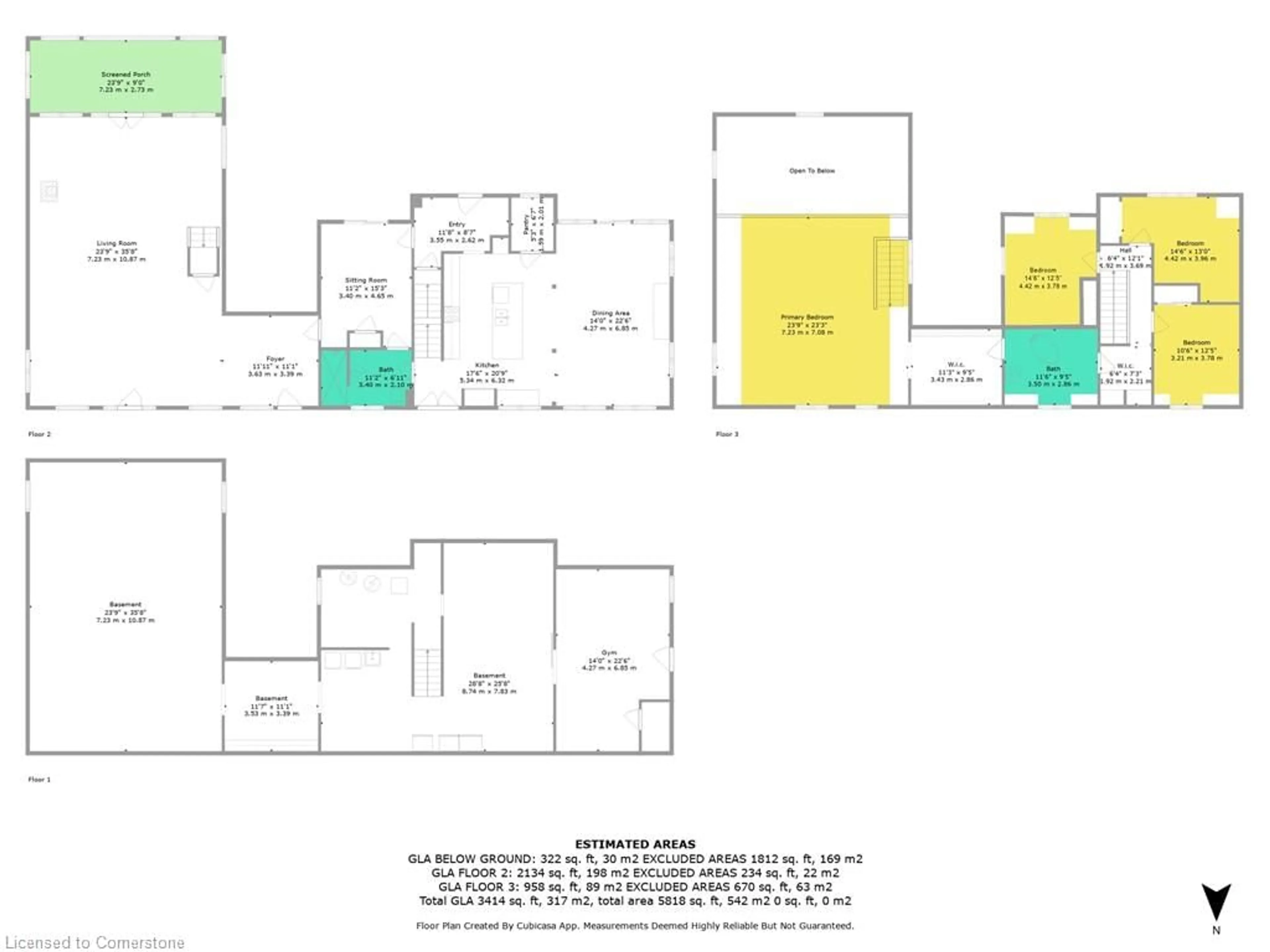 Floor plan for 954 Concession 12 Townsend, Townsend Ontario N0E 1Y0