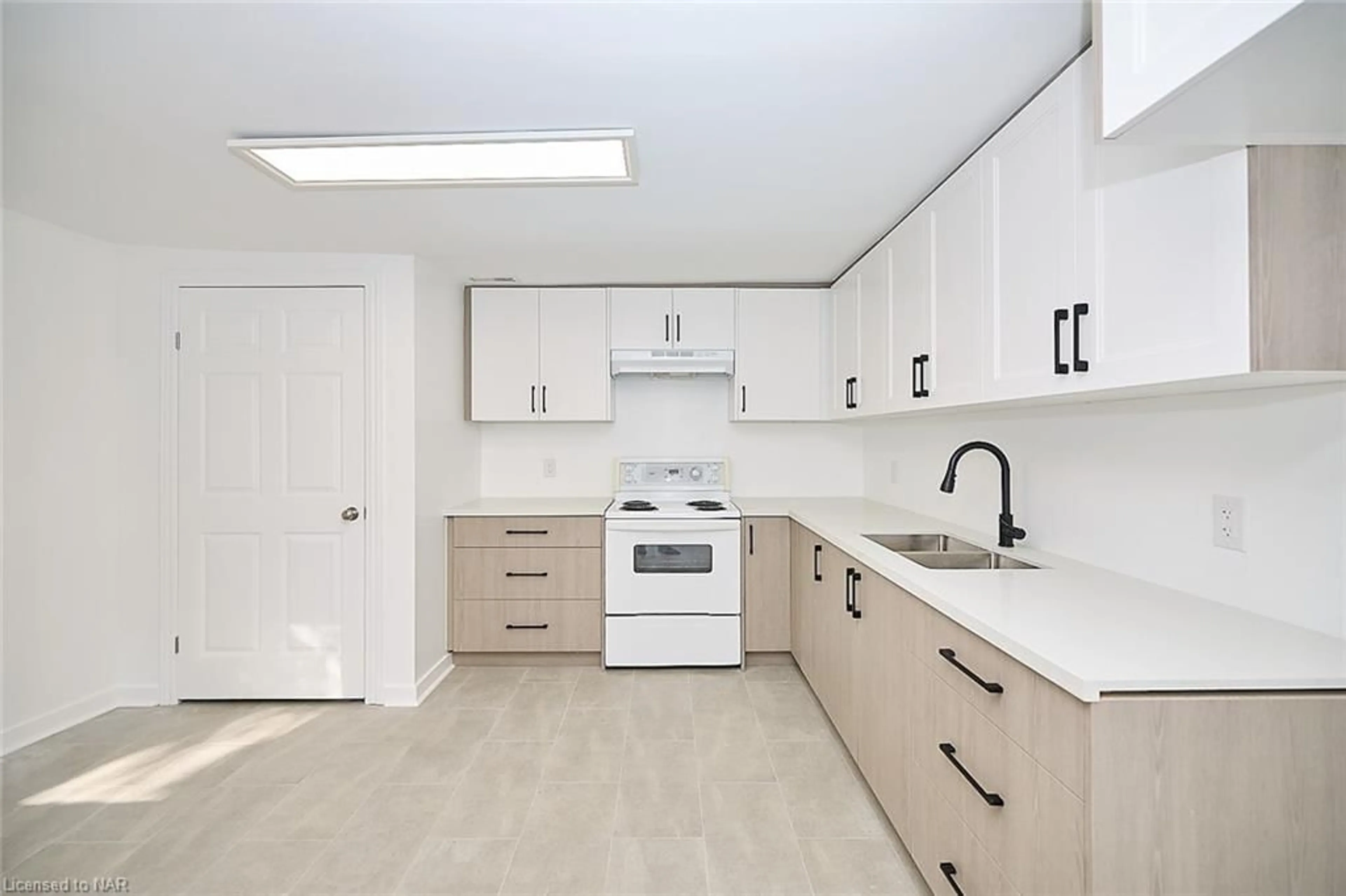 Kitchen, ceramic floors, cottage for 245 Stanton St, Fort Erie Ontario L2A 3N8