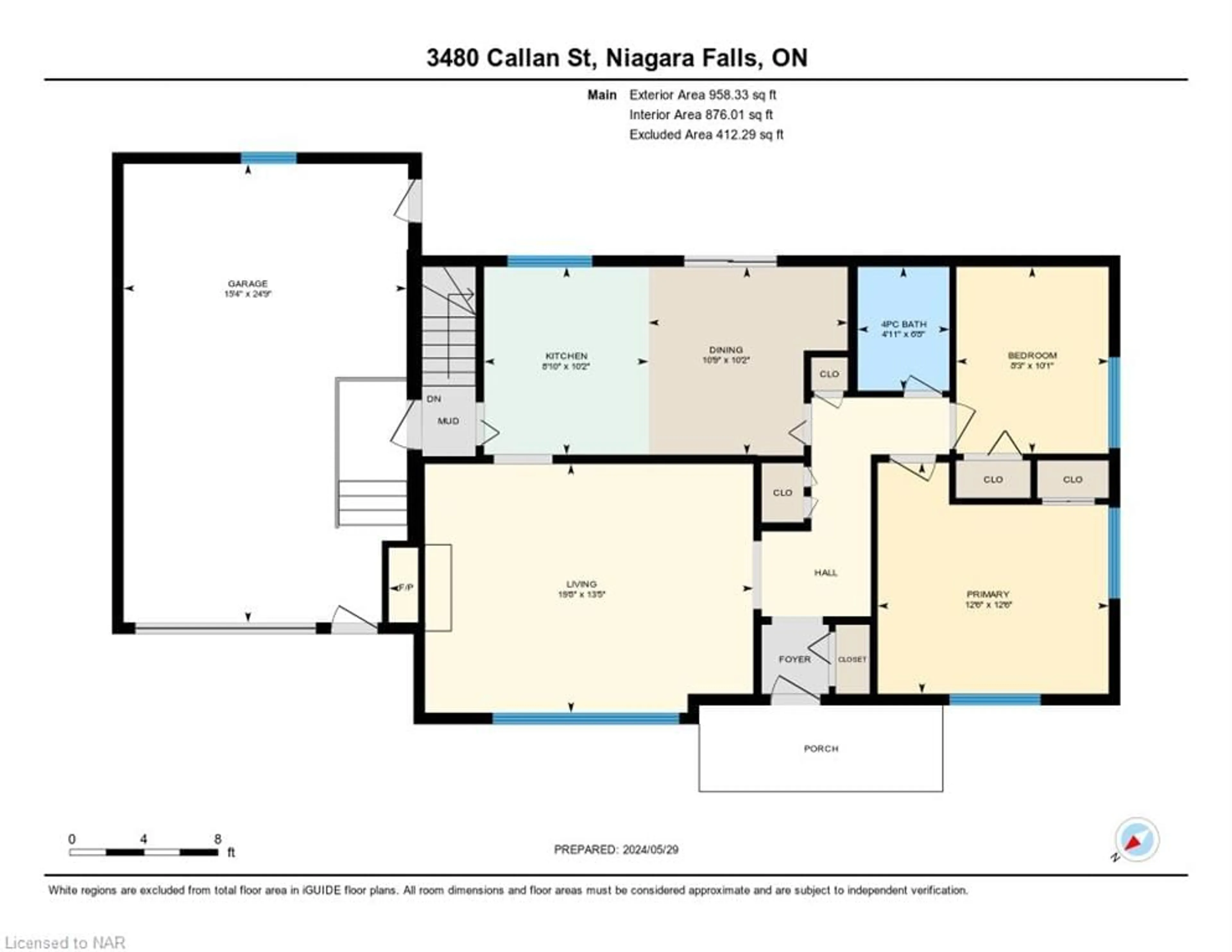 Floor plan for 3480 Callan St, Niagara Falls Ontario L2G 6K9