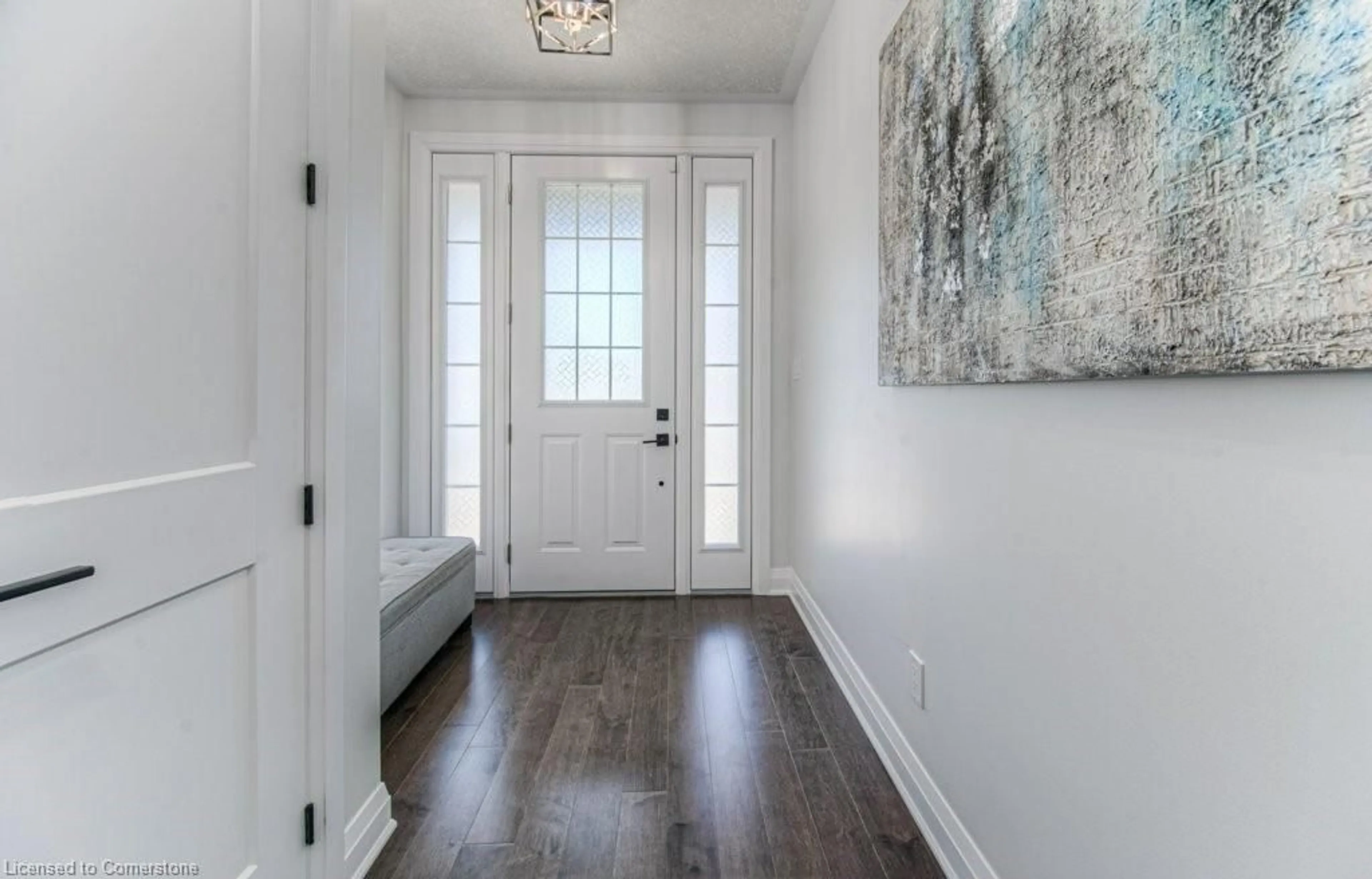 Indoor entryway, wood floors for 280 Chokecherry Cres, Waterloo Ontario N2V 0H1