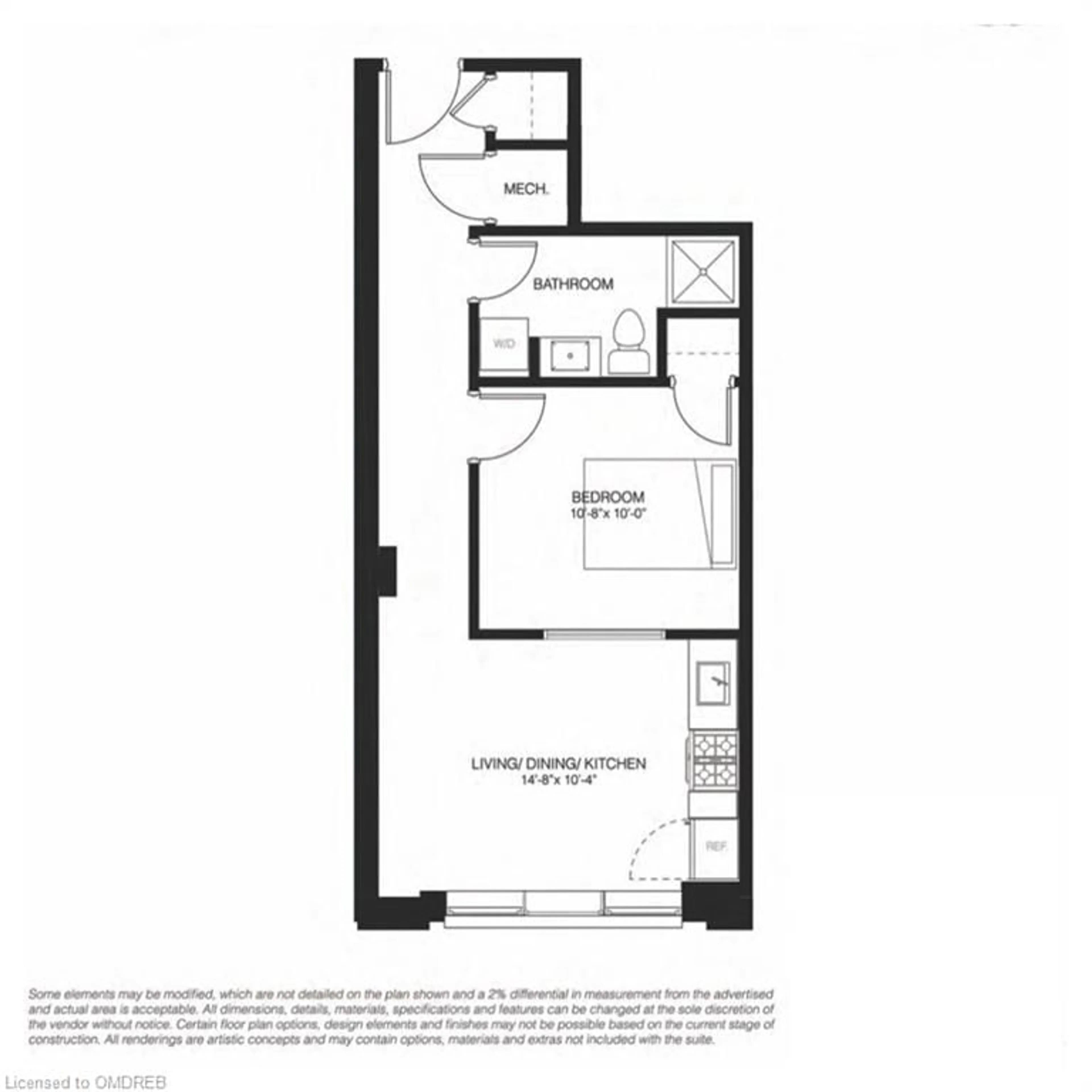 Floor plan for 27-29 King William St #3, Hamilton Ontario L8R 1A1