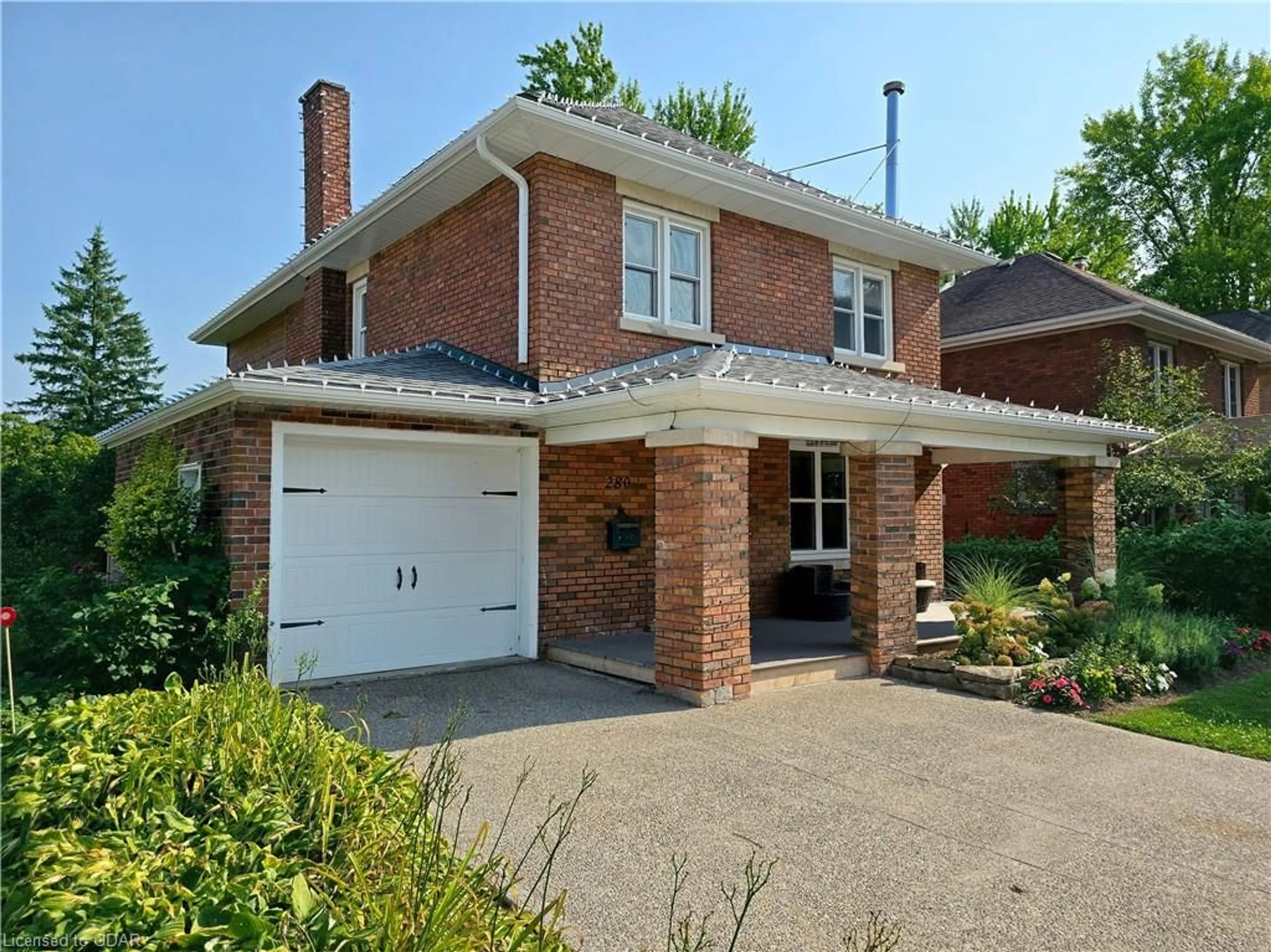 Home with brick exterior material for 280 St Andrew St, Fergus Ontario N1M 1R1