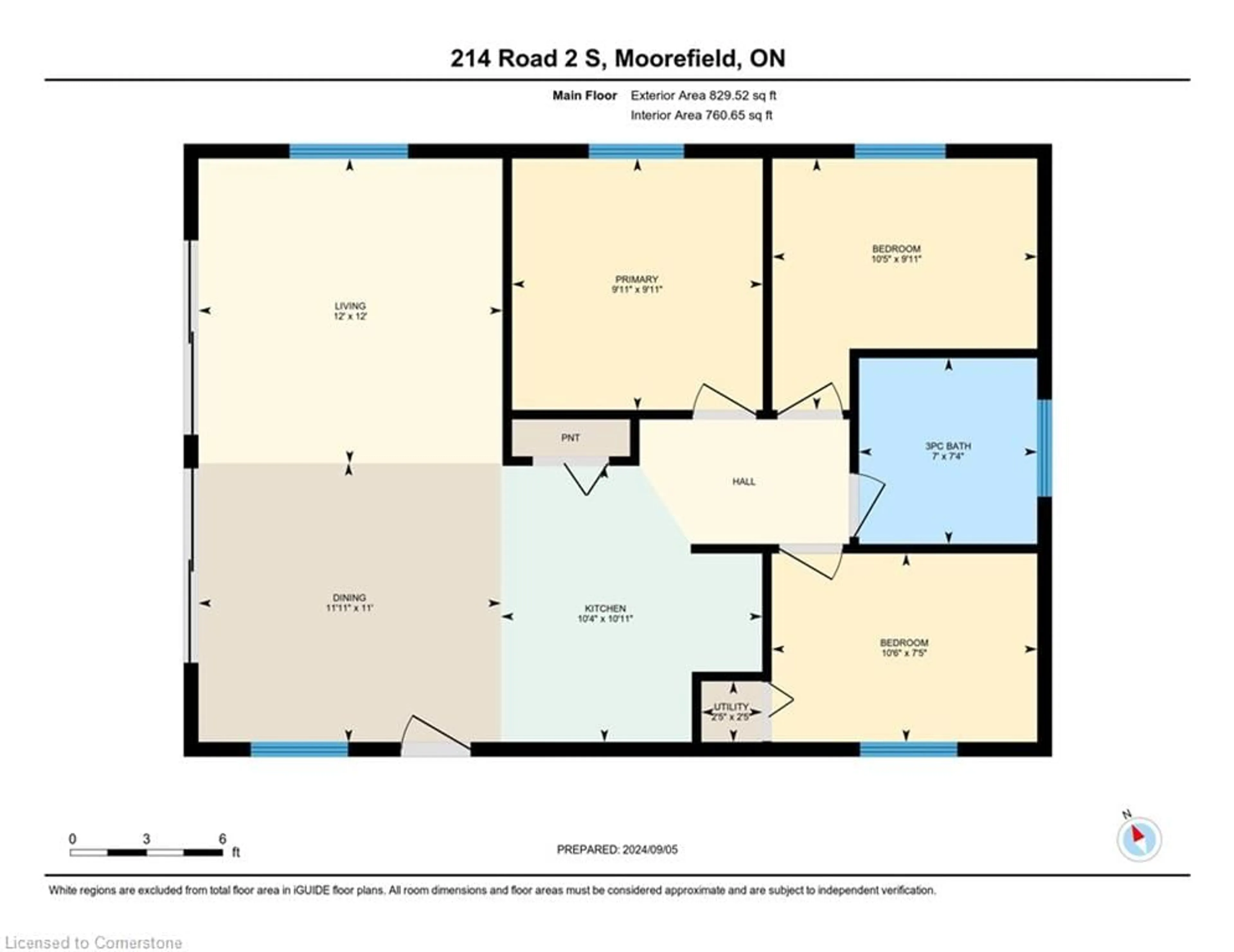 Floor plan for 214 Road 2 Rd, Moorefield Ontario N0G 1P0