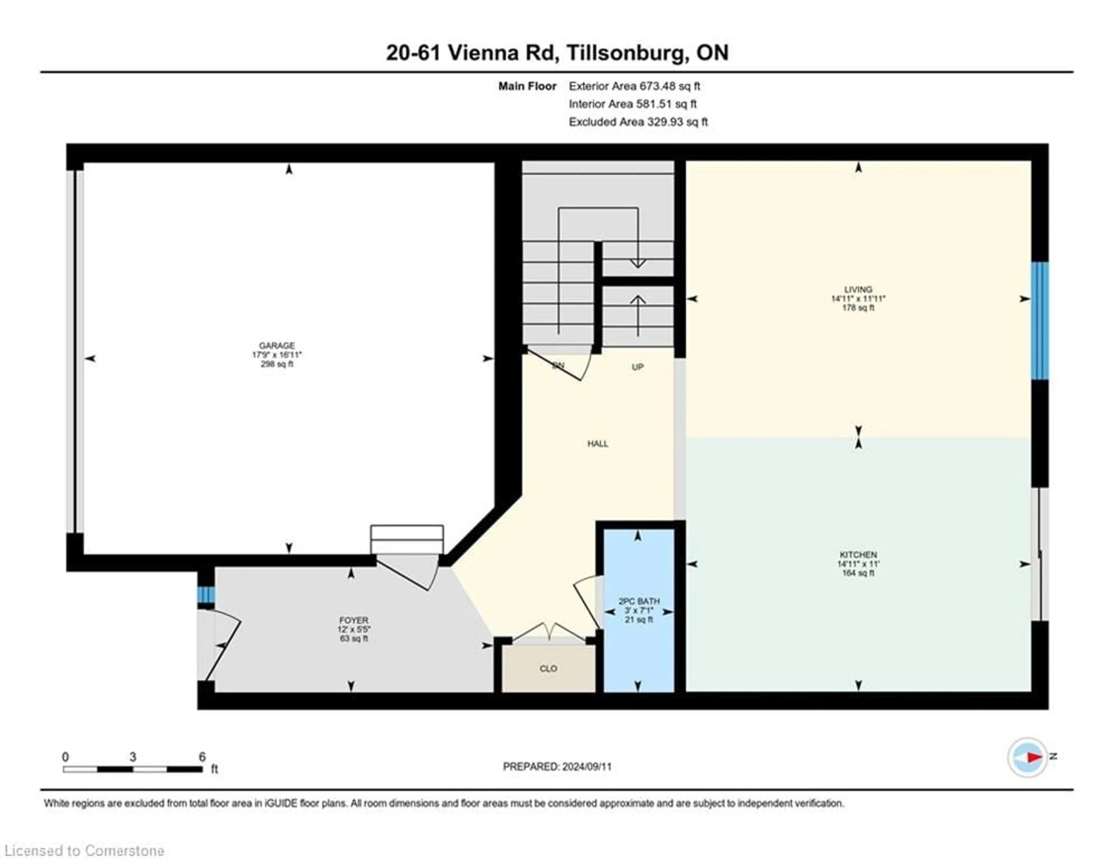 Floor plan for 61 Vienna Rd #20, Tillsonburg Ontario N4G 3C6