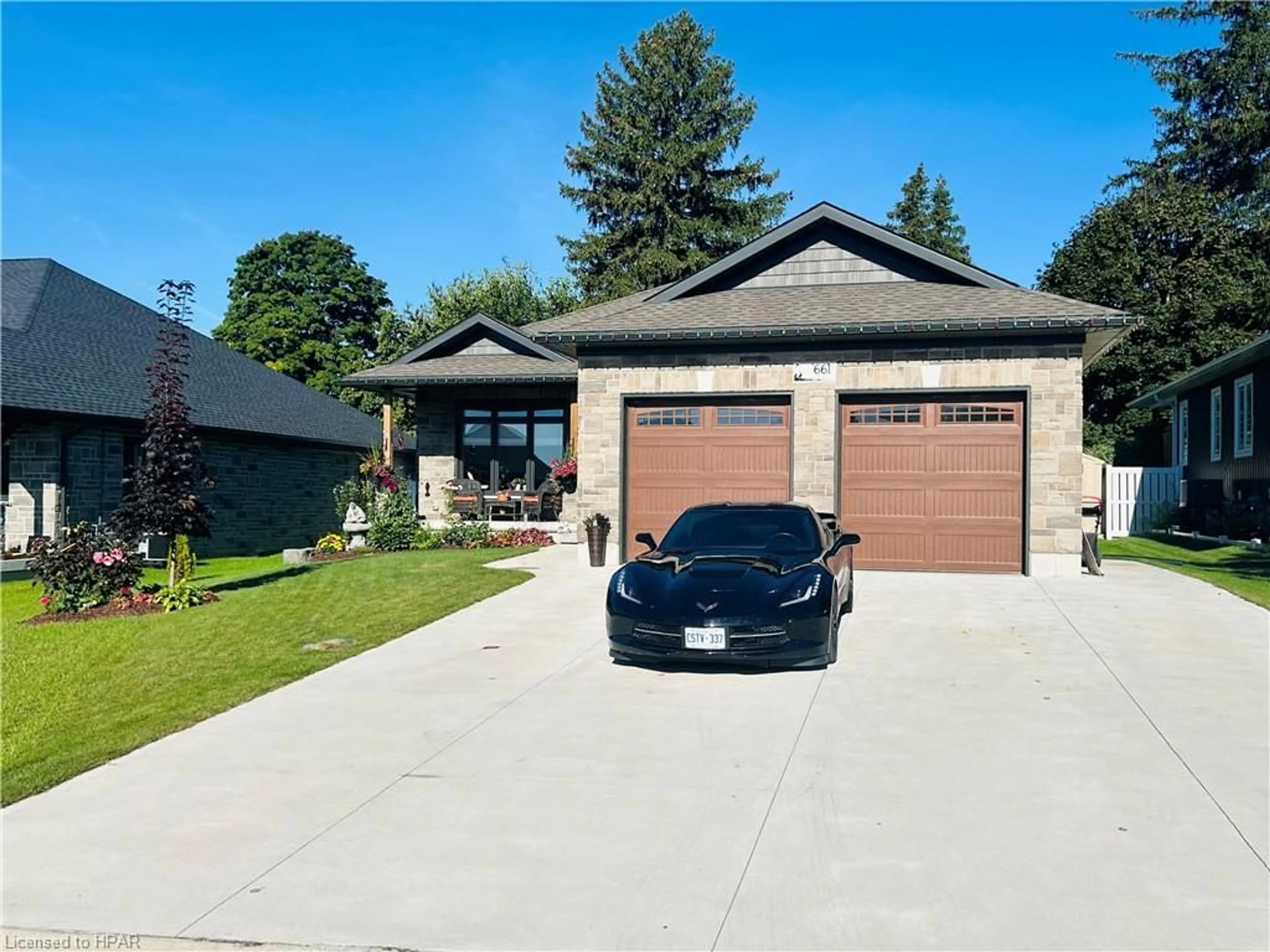 Frontside or backside of a home, the street view for 661 Gloria St, Blyth Ontario N0M 1H0