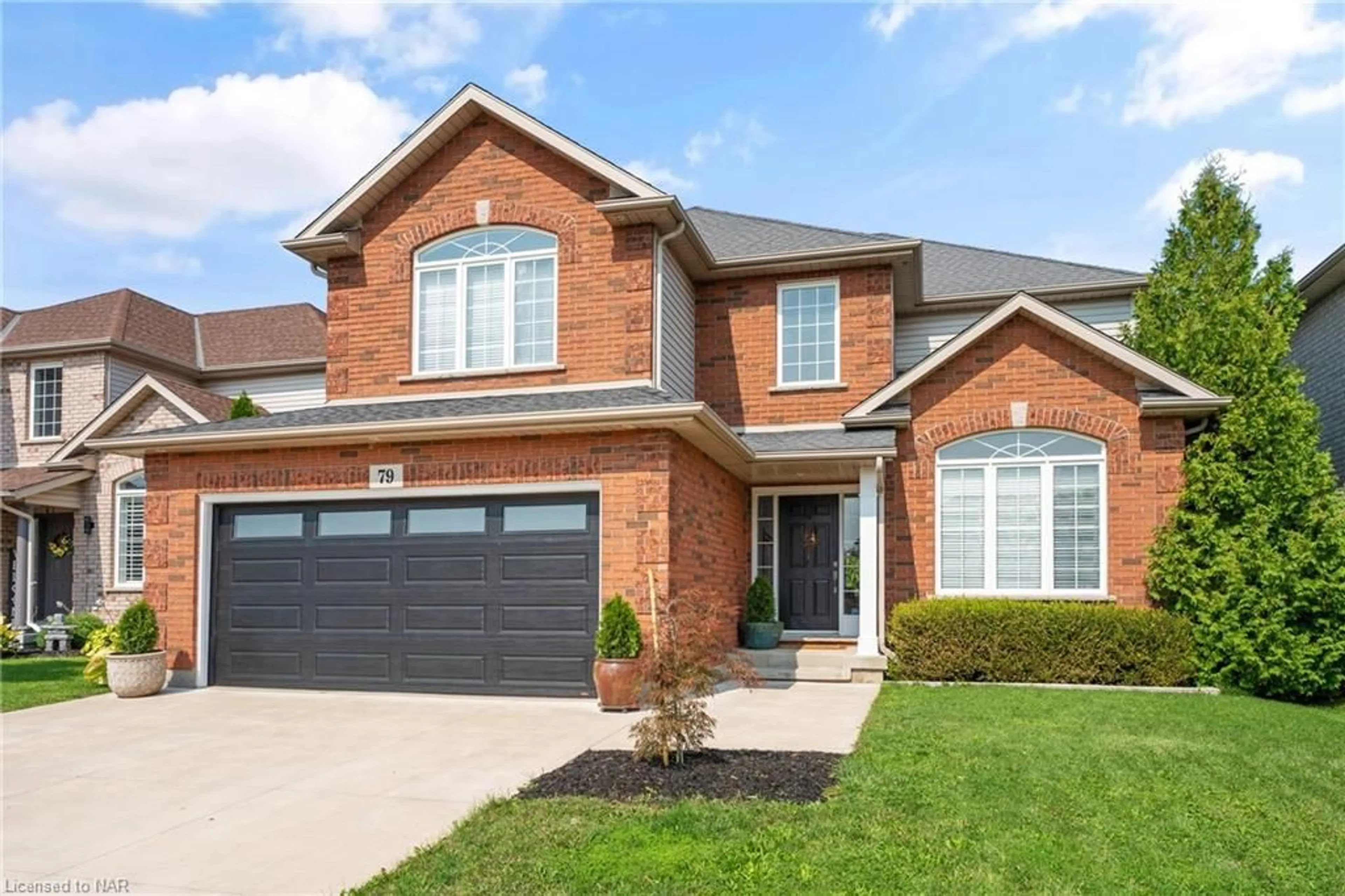 Home with brick exterior material for 79 Macturnbull Dr, St. Catharines Ontario L2S 4B1