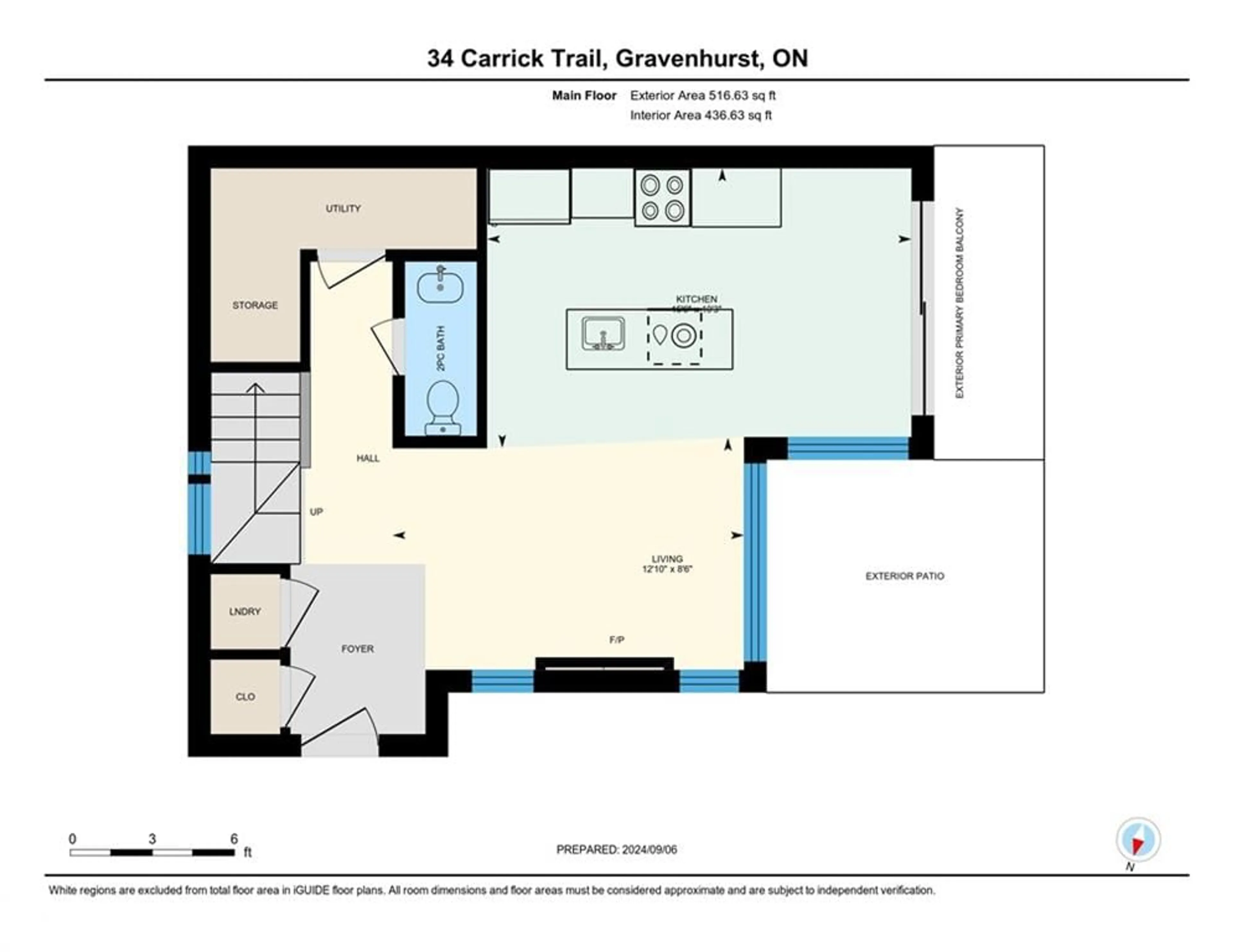 Floor plan for 34 Carrick Trail, Gravenhurst Ontario P1P 0A6