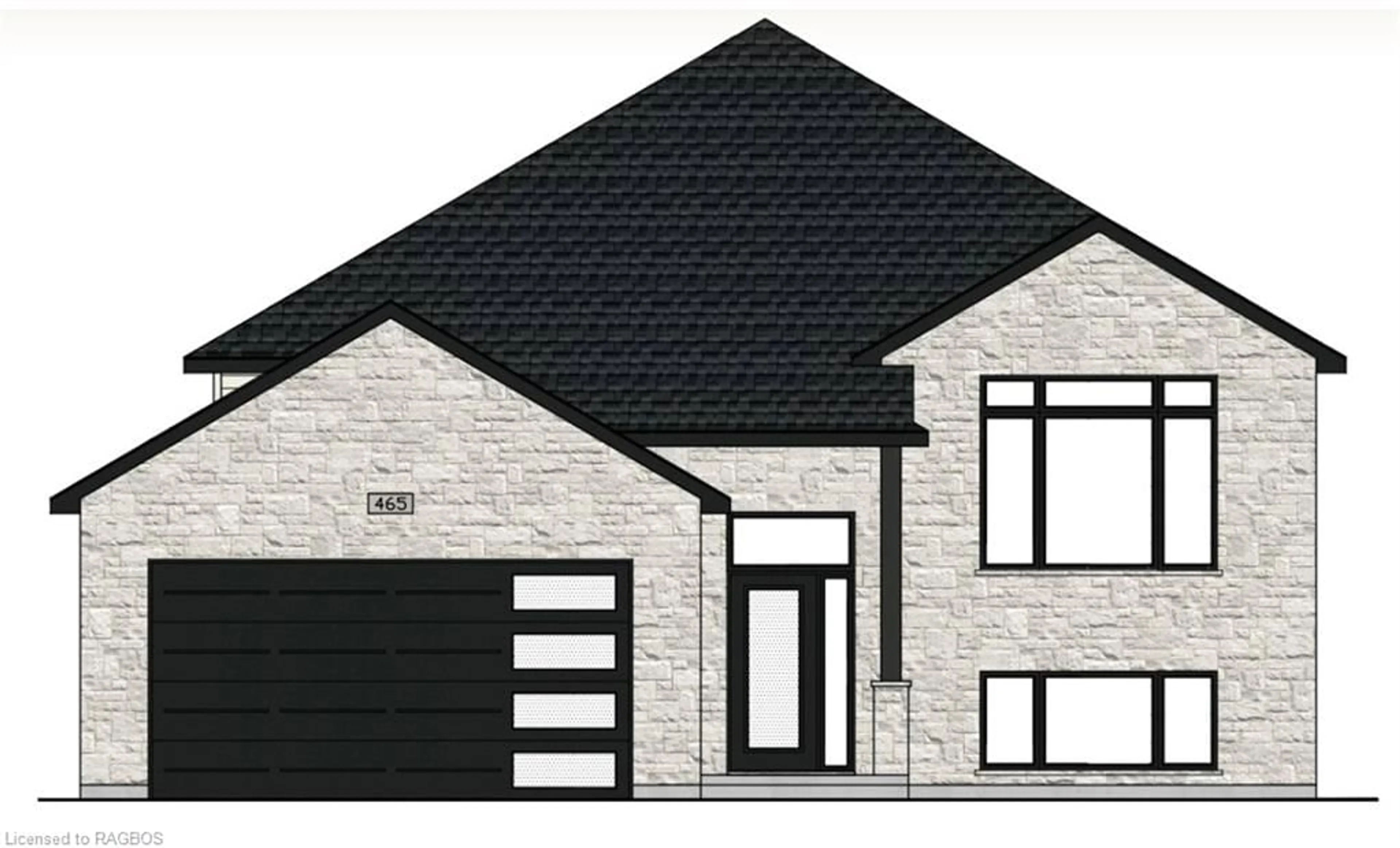 Home with brick exterior material for 465 Northport Dr, Port Elgin Ontario N0H 2C8