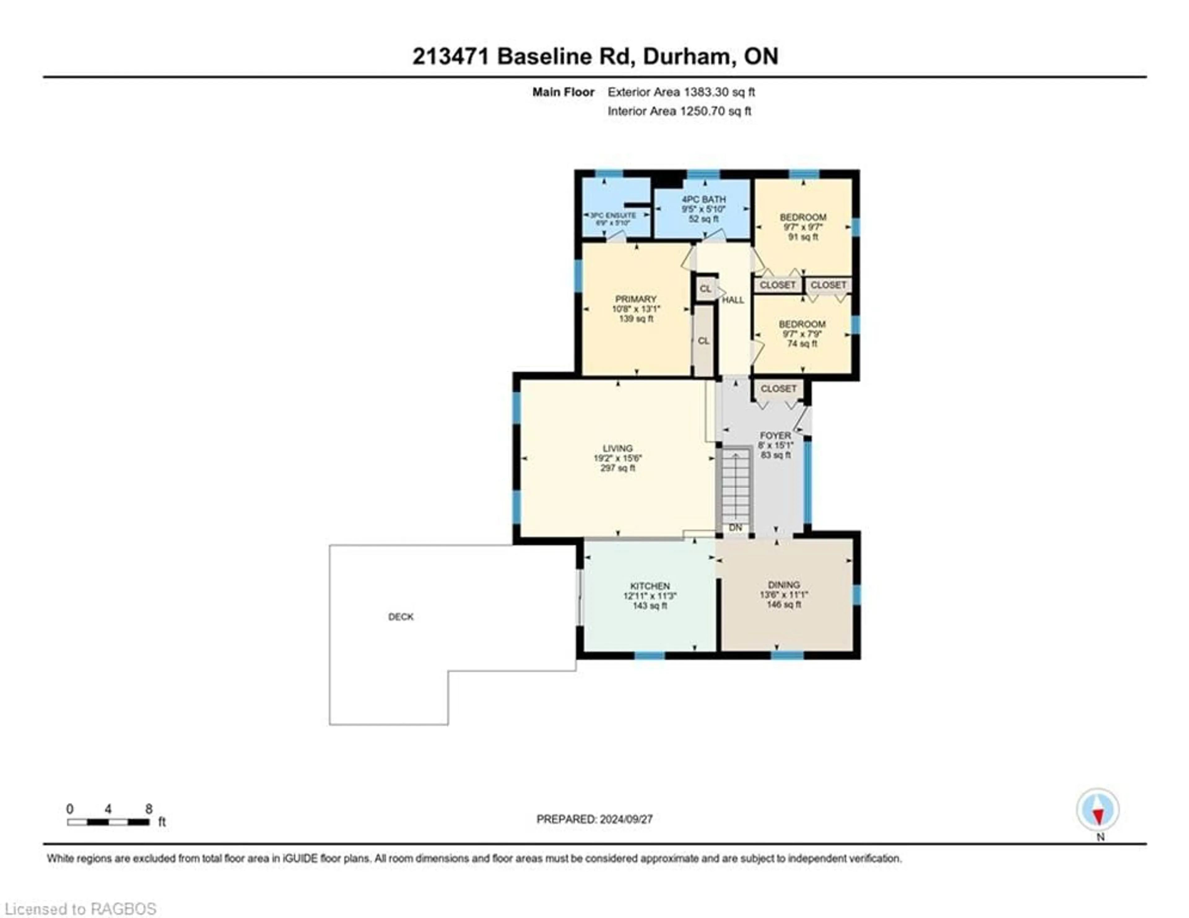 Floor plan for 213471 Baseline Rd, Bentinck Ontario N4N 3B8