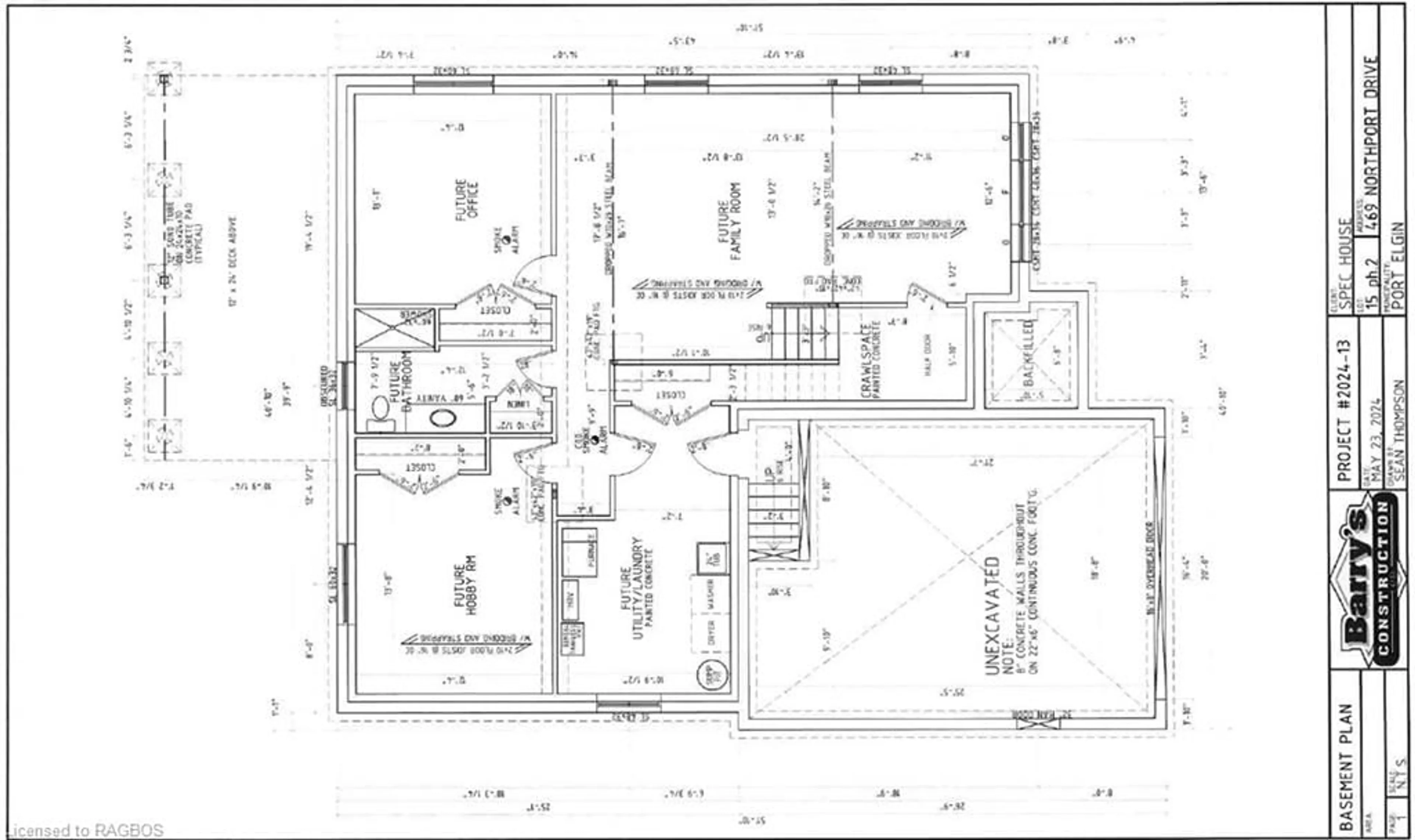 Floor plan for 469 Northport Dr, Port Elgin Ontario N0H 2C8