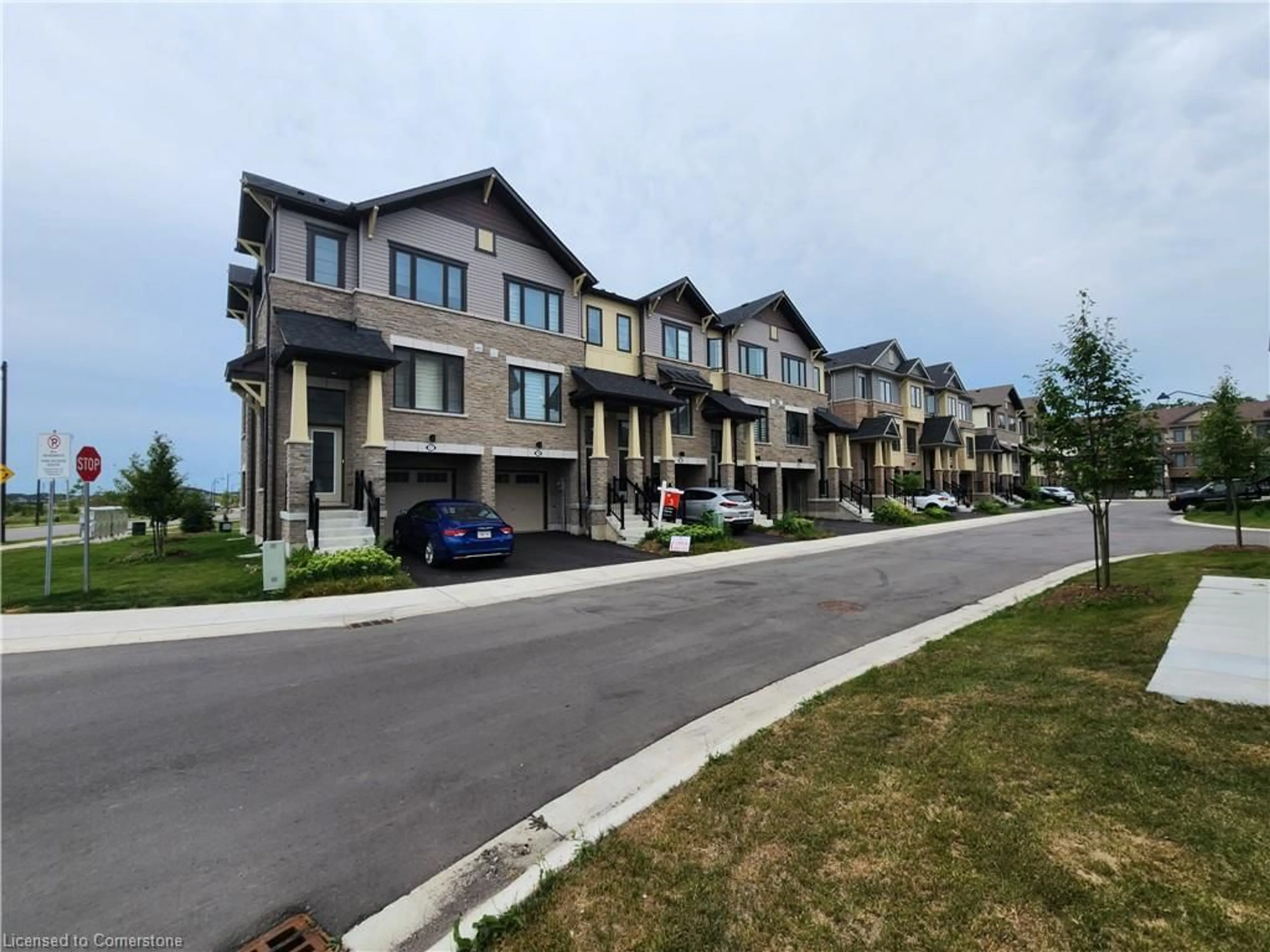 A pic from exterior of the house or condo for 185 Bedrock Dr #18, Stoney Creek Ontario L8J 0M5