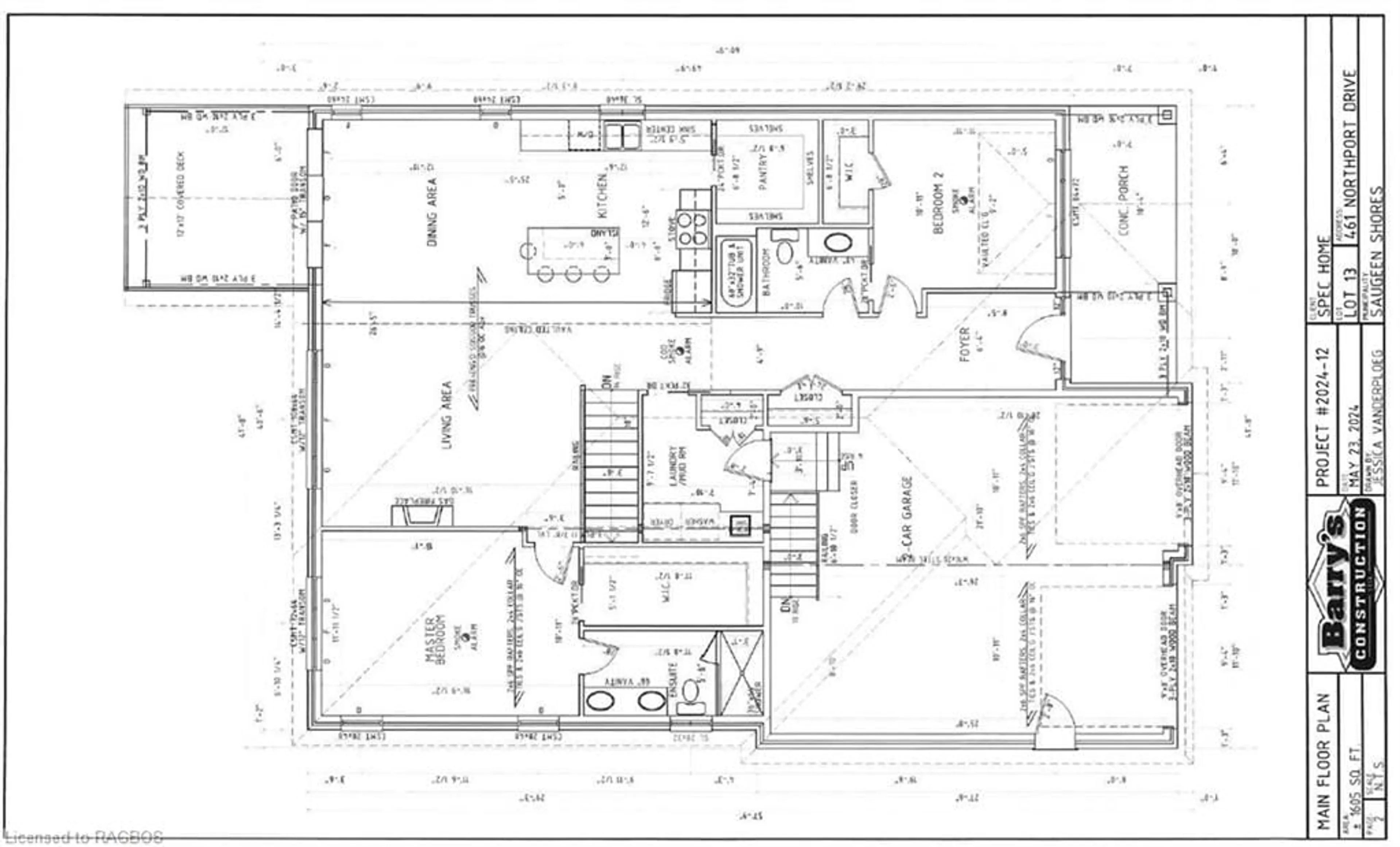 Floor plan for 461 Northport Dr, Port Elgin Ontario N0H 2C8