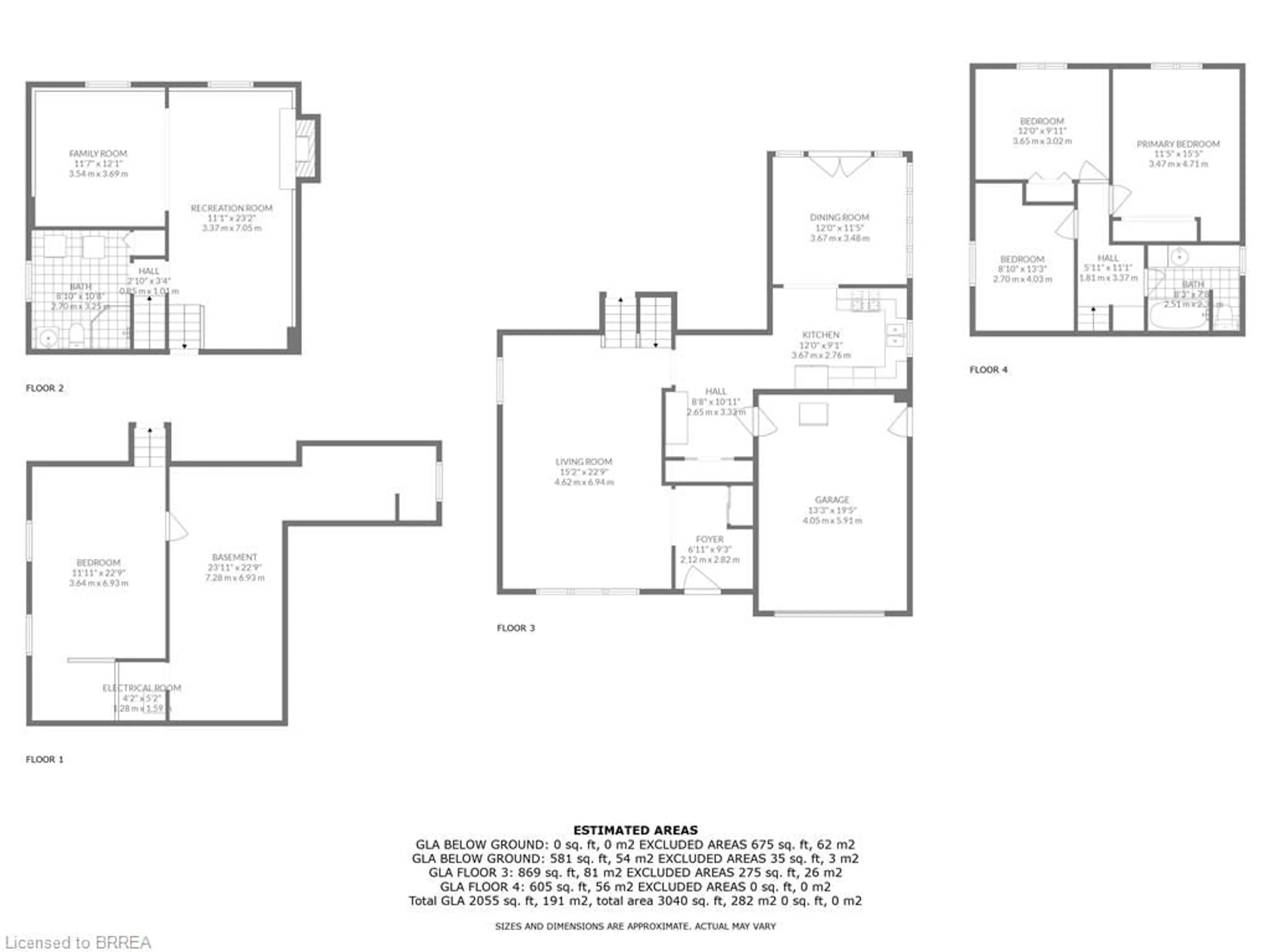 Floor plan for 11 Ravine Cres, Townsend Ontario N0A 1S0