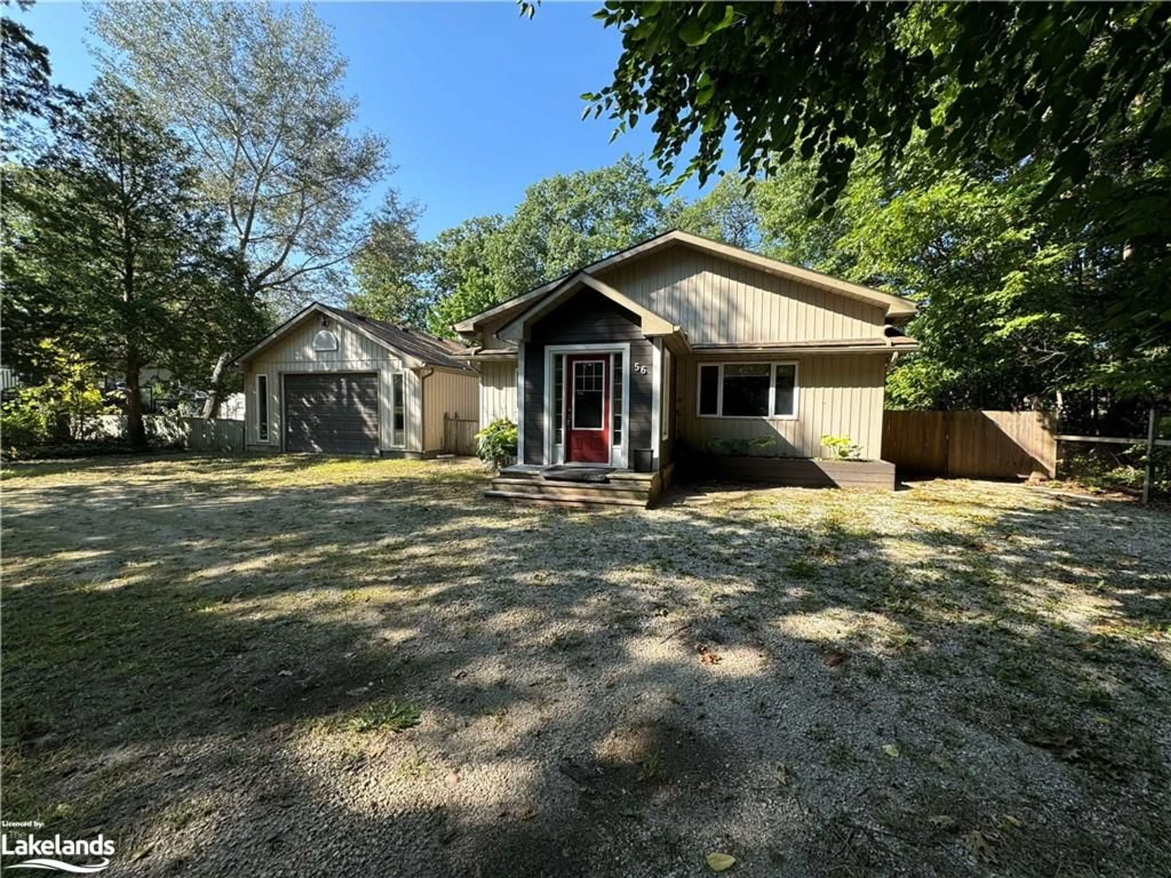 Frontside or backside of a home, cottage for 56 Smallman Dr, Wasaga Beach Ontario L9Z 1L1