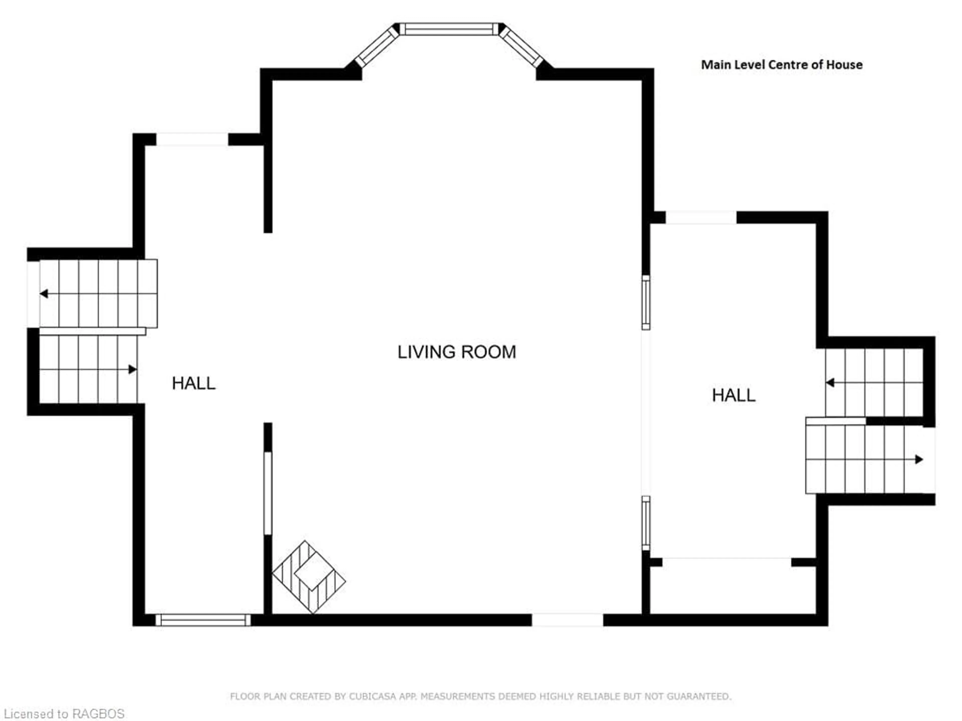 Floor plan for 208 Pellisier St, Eugenia Ontario N0C 1E0