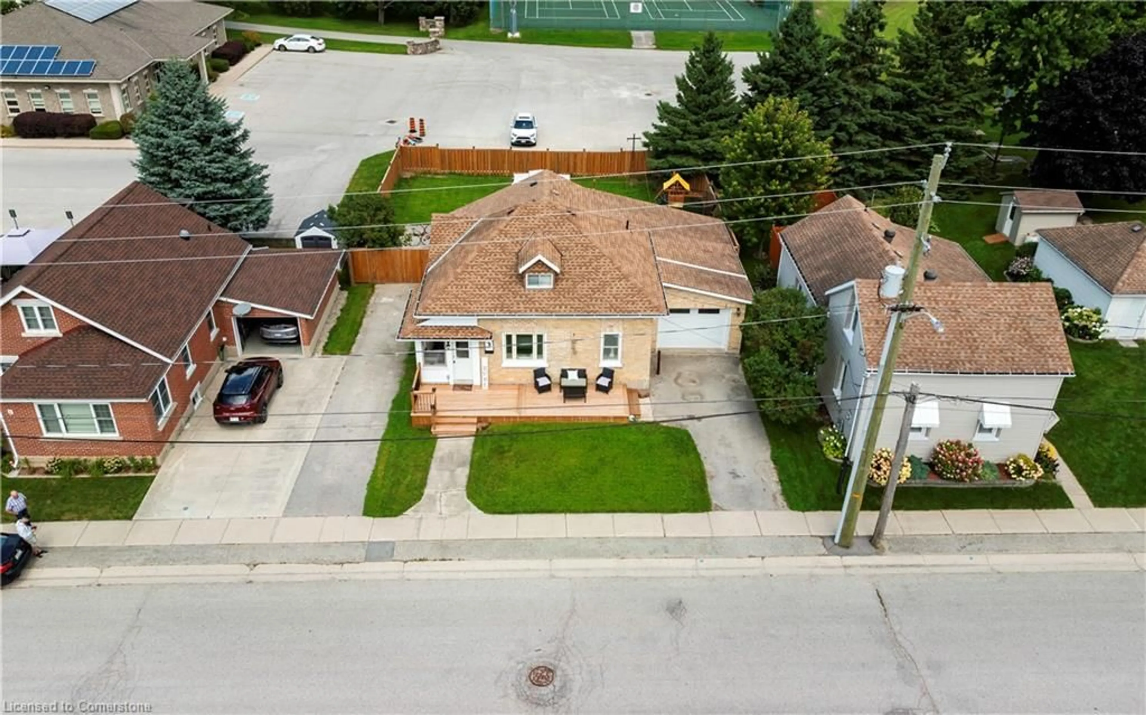 Frontside or backside of a home, the street view for 3 Simpson St St, Mildmay Ontario N0G 2J0