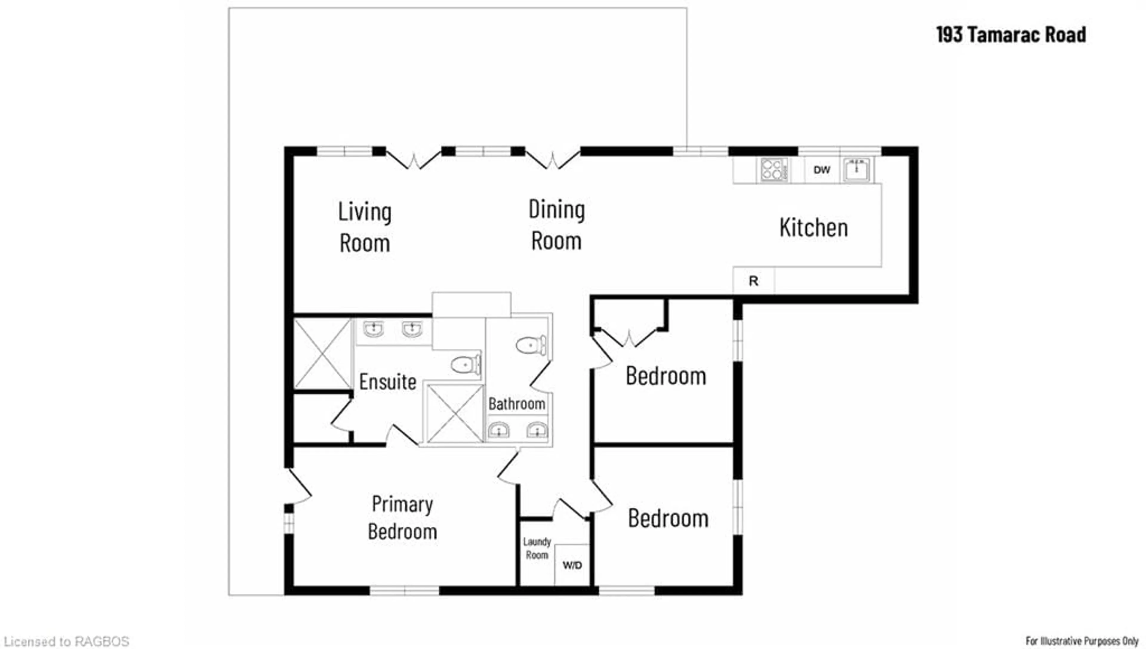 Floor plan for 193 Tamarac Road, Stokes Bay Ontario N0H 1W0