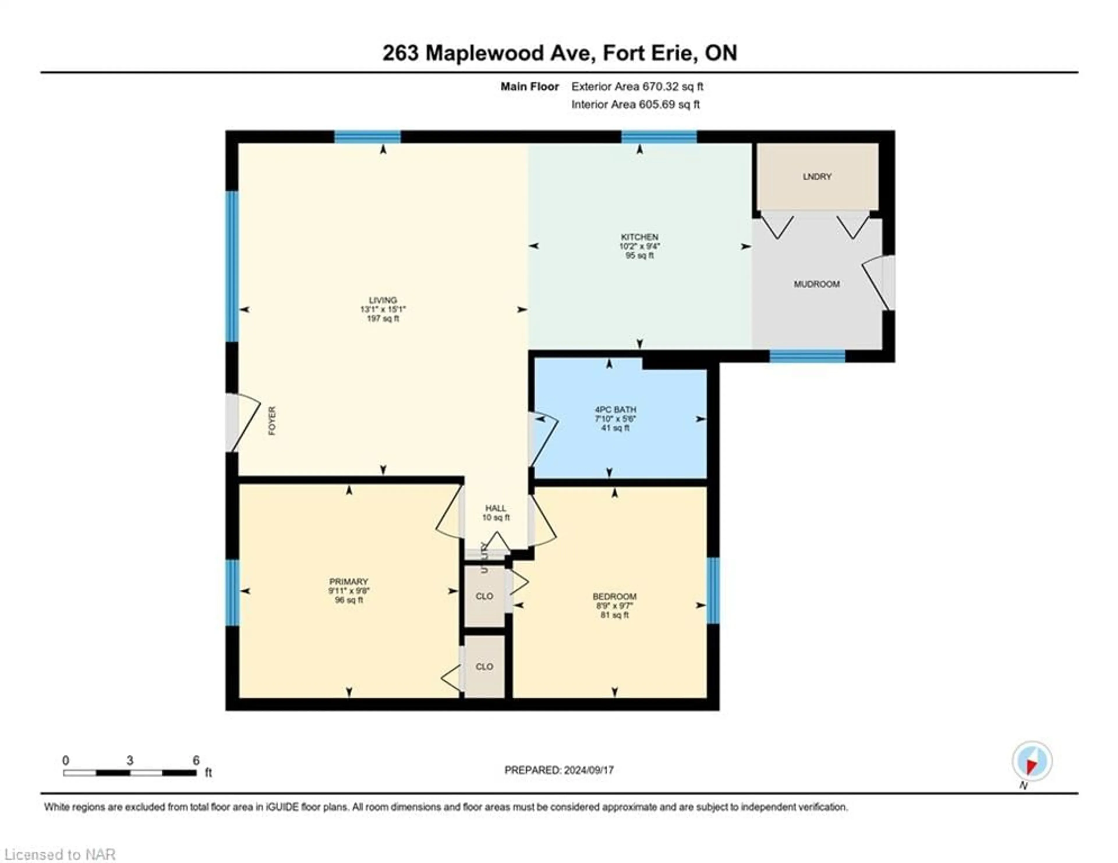 Floor plan for 263 Maplewood Ave, Crystal Beach Ontario L0S 1B0