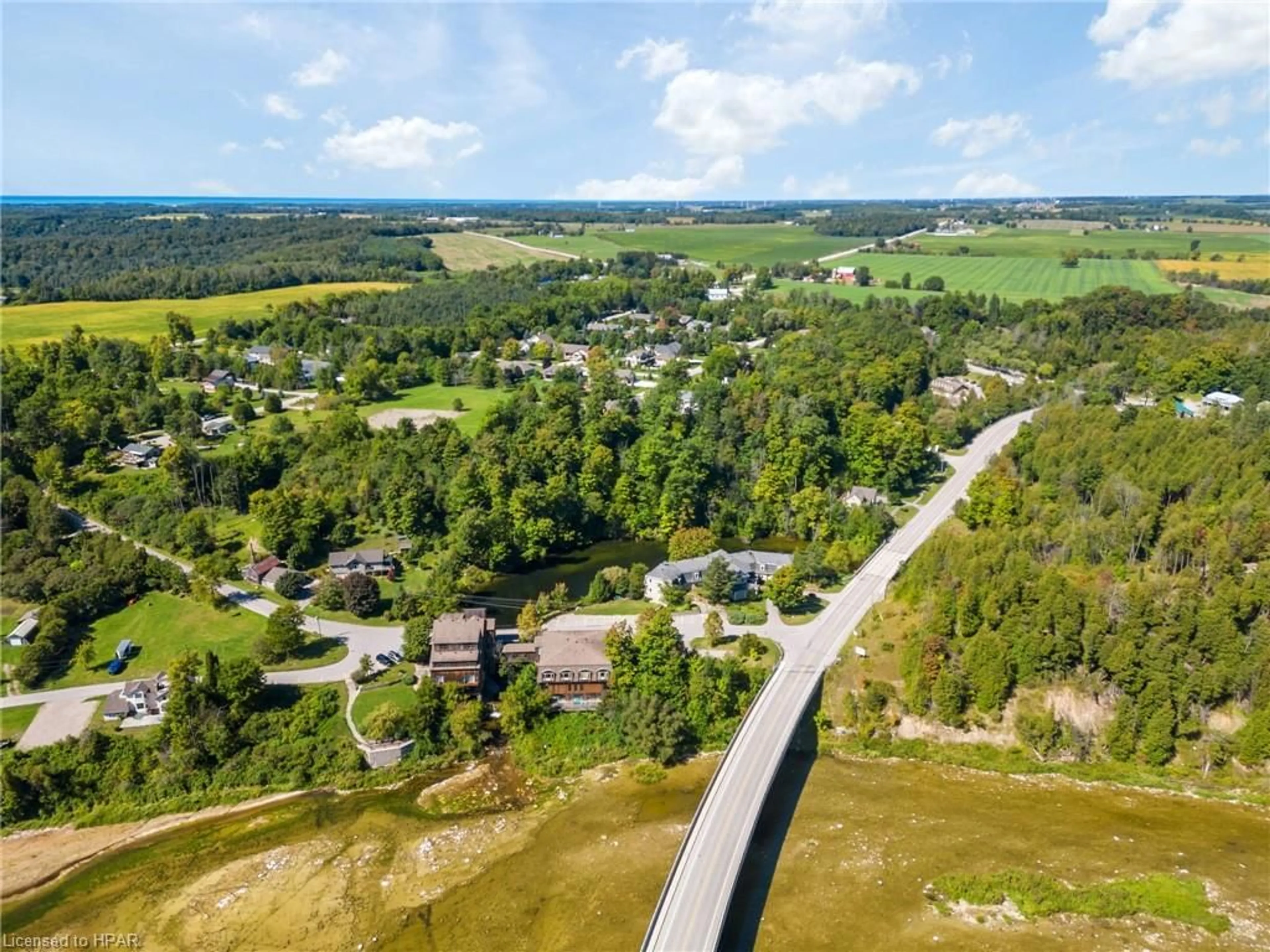 Frontside or backside of a home, the street view for 81196 Pfrimmer Rd, Benmiller Ontario N7A 3Y1