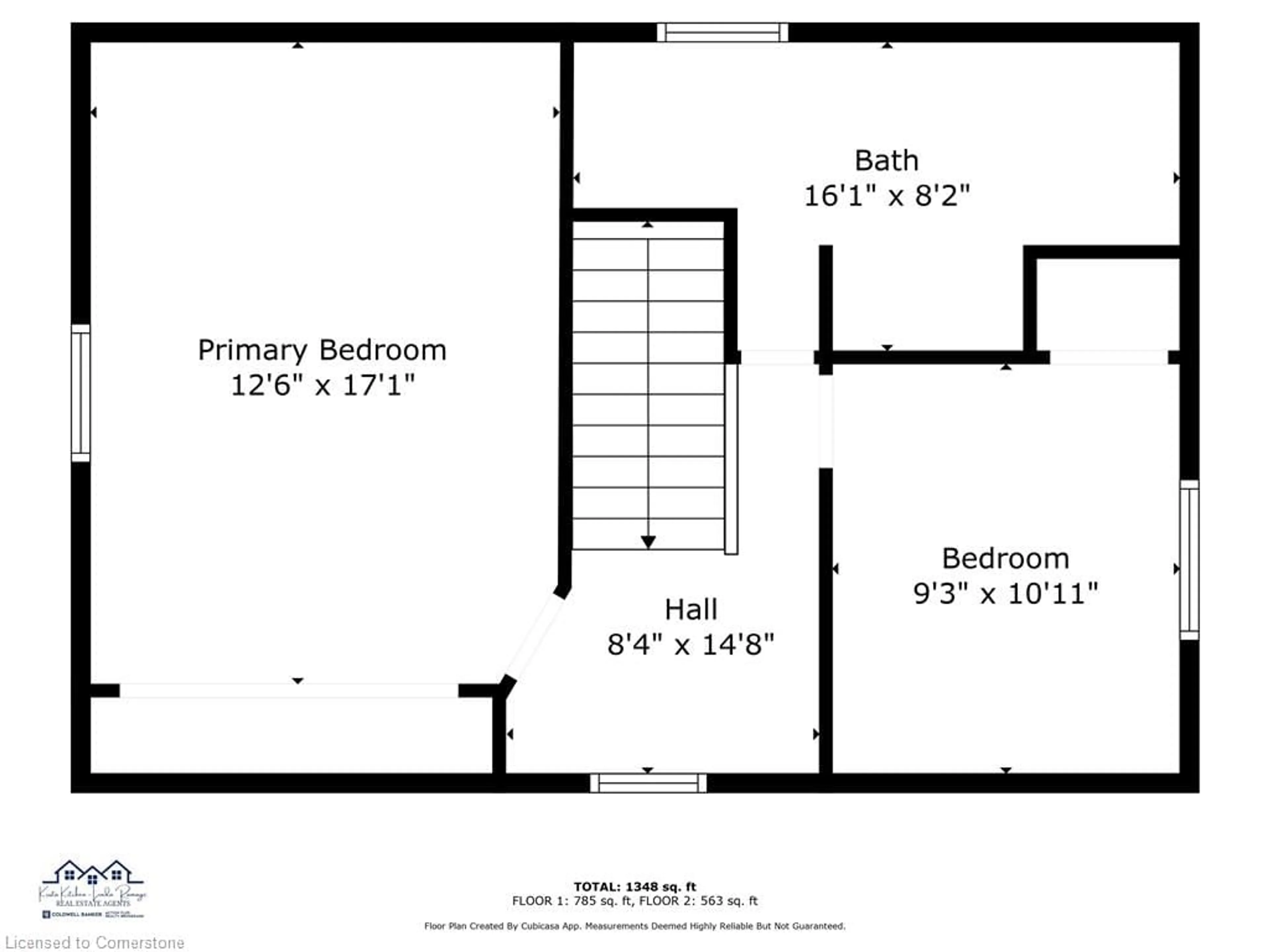 Floor plan for 2078 Main St, Jarvis Ontario N0A 1J0