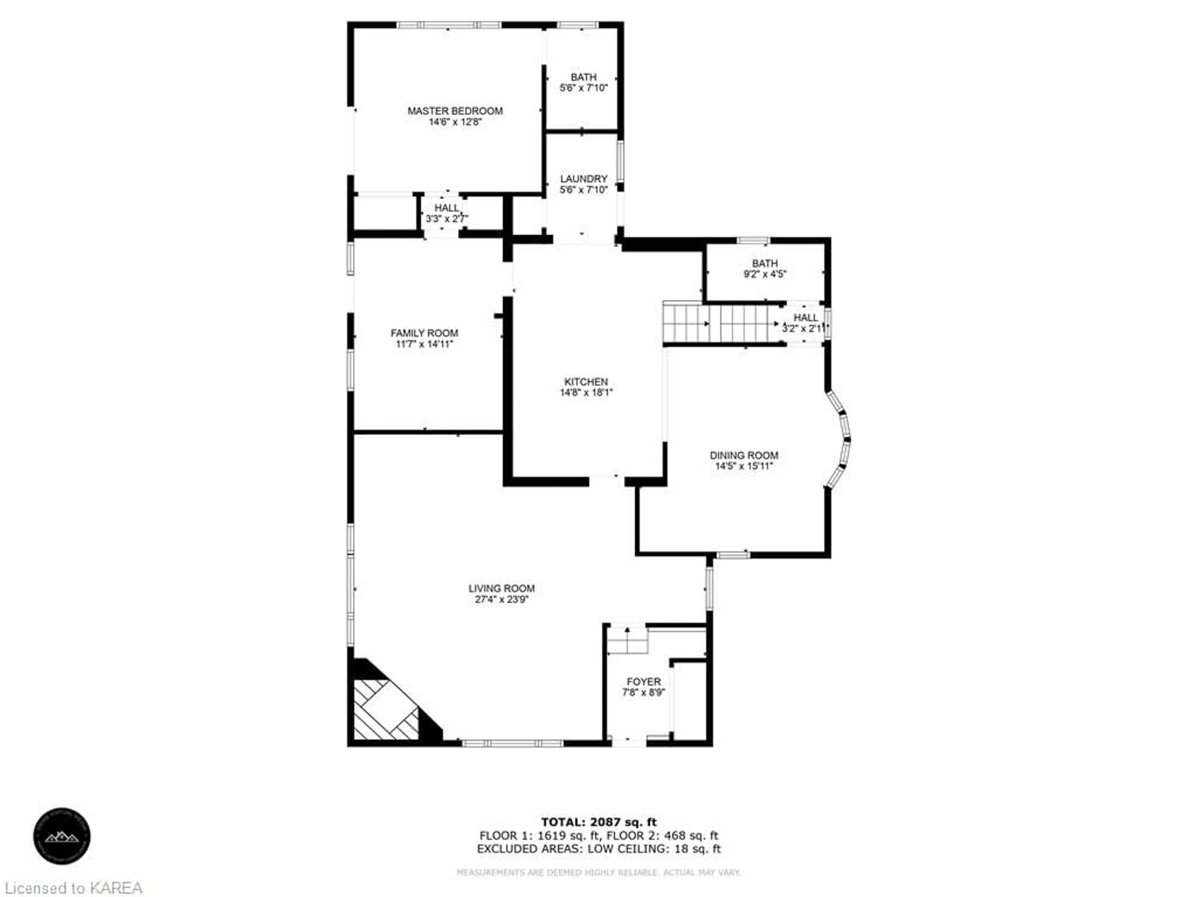 Floor plan for 324 Church St, Napanee Ontario K7R 3P1