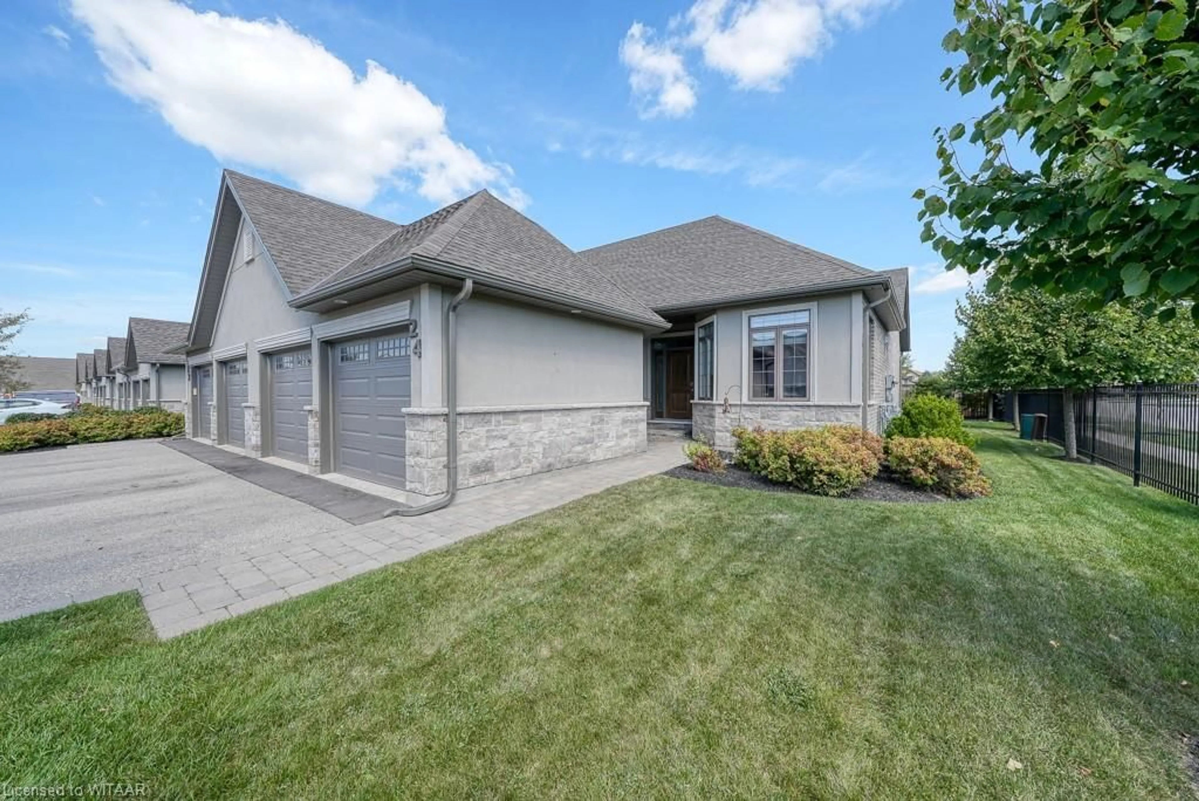 Frontside or backside of a home, cottage for 247 Munnoch Blvd., #24, Woodstock Ontario N4T 0A7