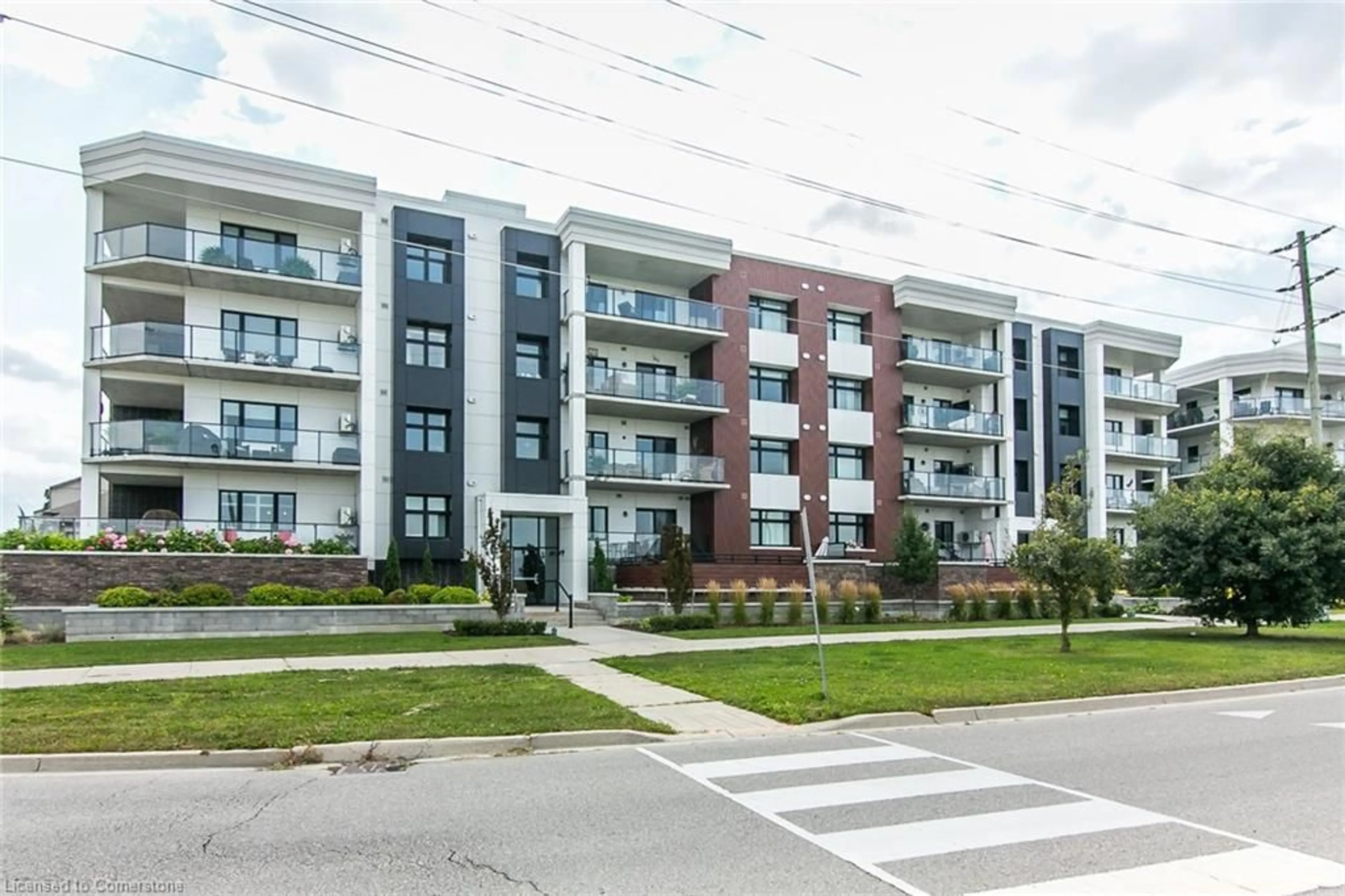 A pic from exterior of the house or condo, the front or back of building for 249 Grey Silo Rd #205, Waterloo Ontario N2K 0G8