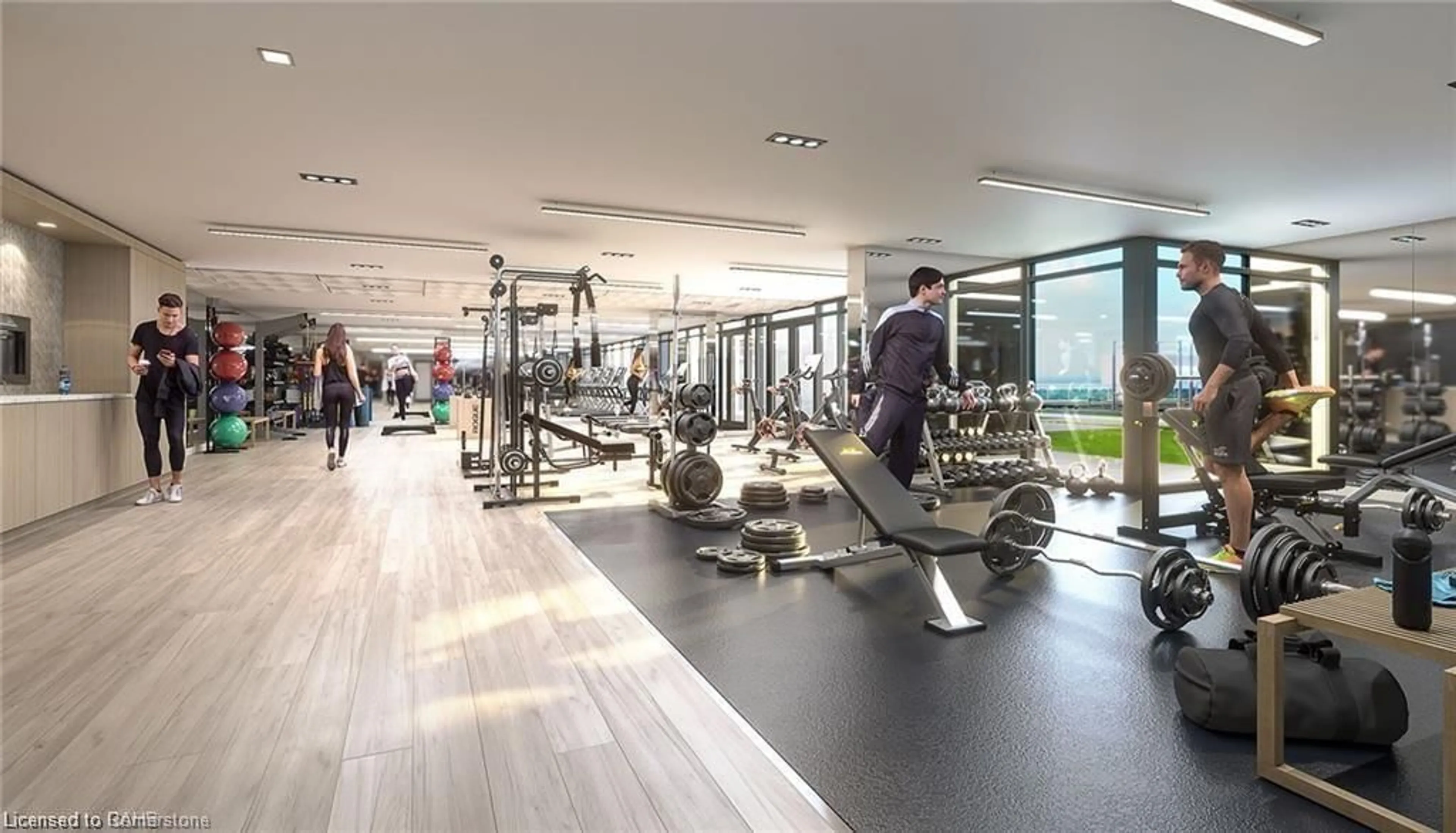 Gym or fitness room, unknown floor for 401 Shellard Lane #819, Brantford Ontario N3T 5L5