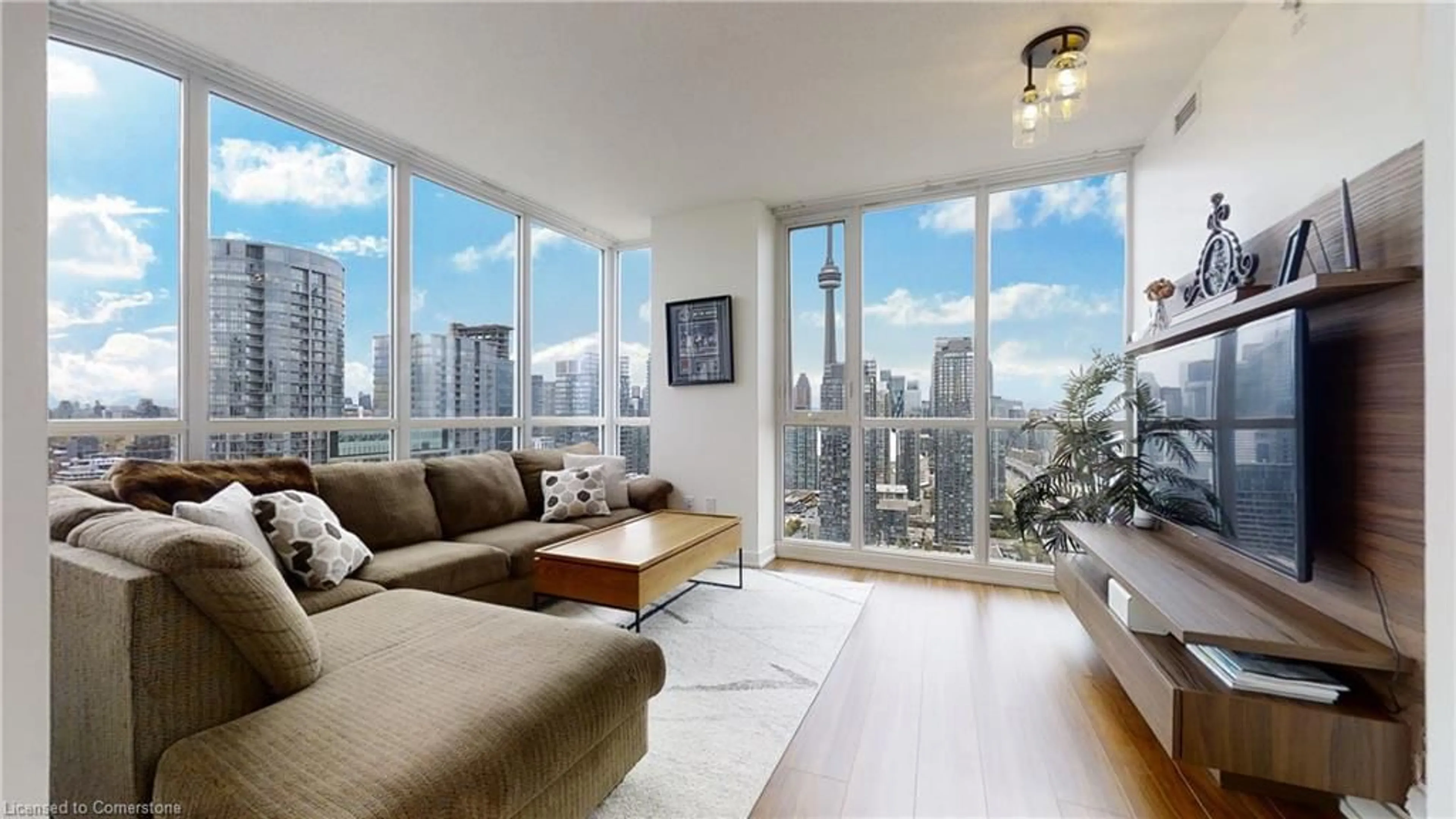 Living room for 75 Queens Wharf St #3901, Toronto Ontario M5V 0J8