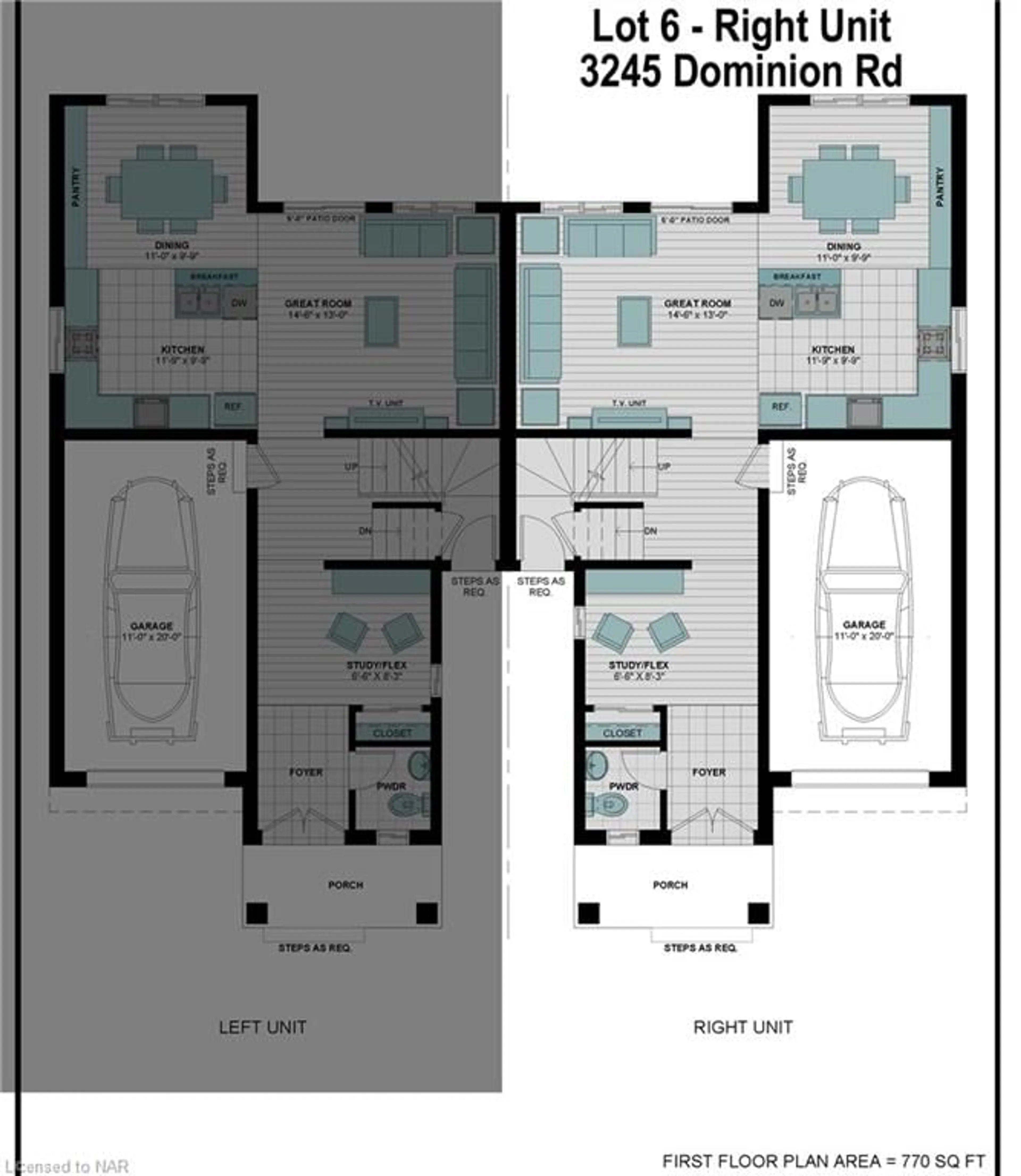 Floor plan for 3245 Dominion Rd, Ridgeway Ontario L0S 1N0