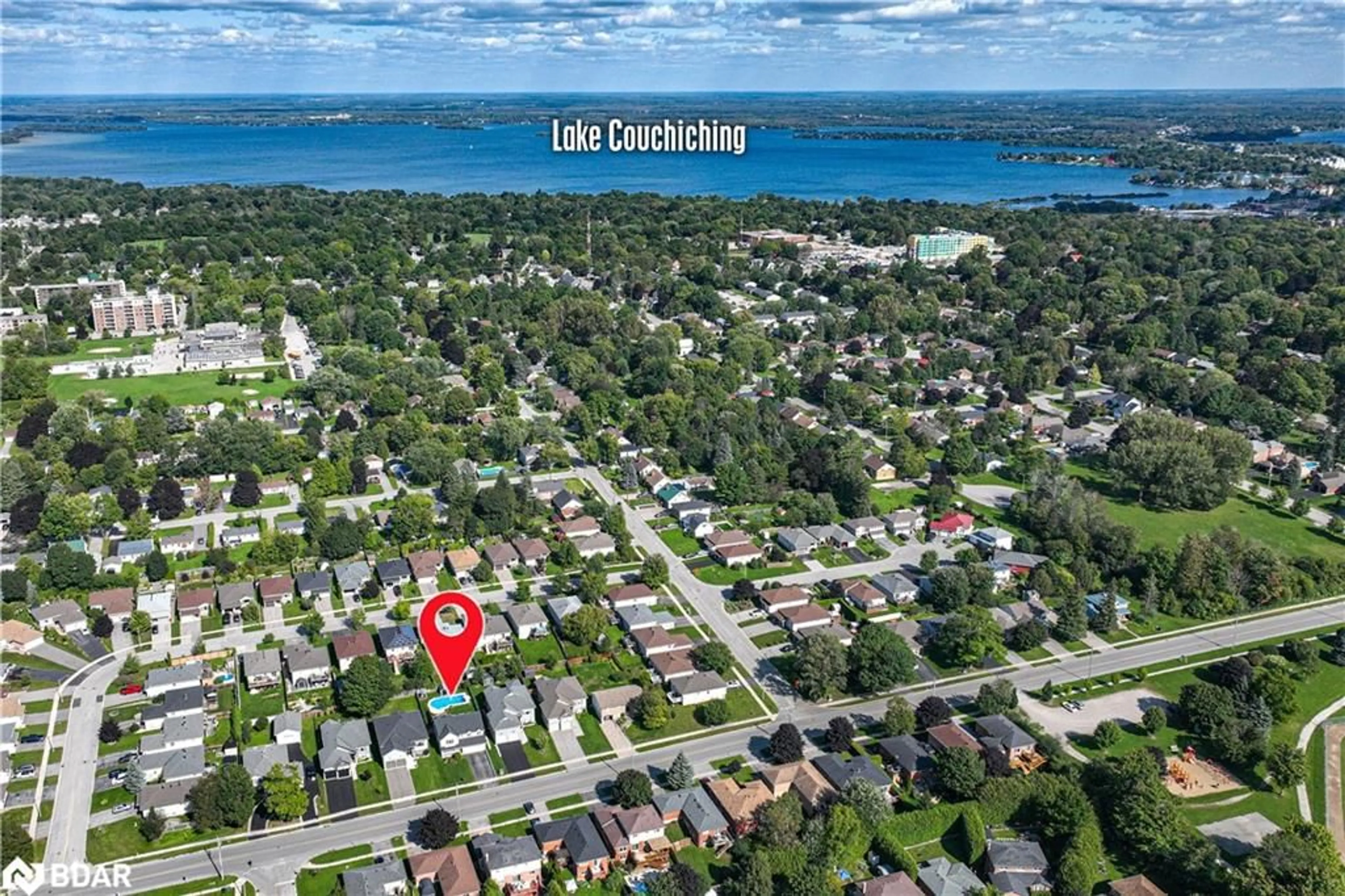 Picture of a map for 320 Park Street St, Orillia Ontario L3V 7S7