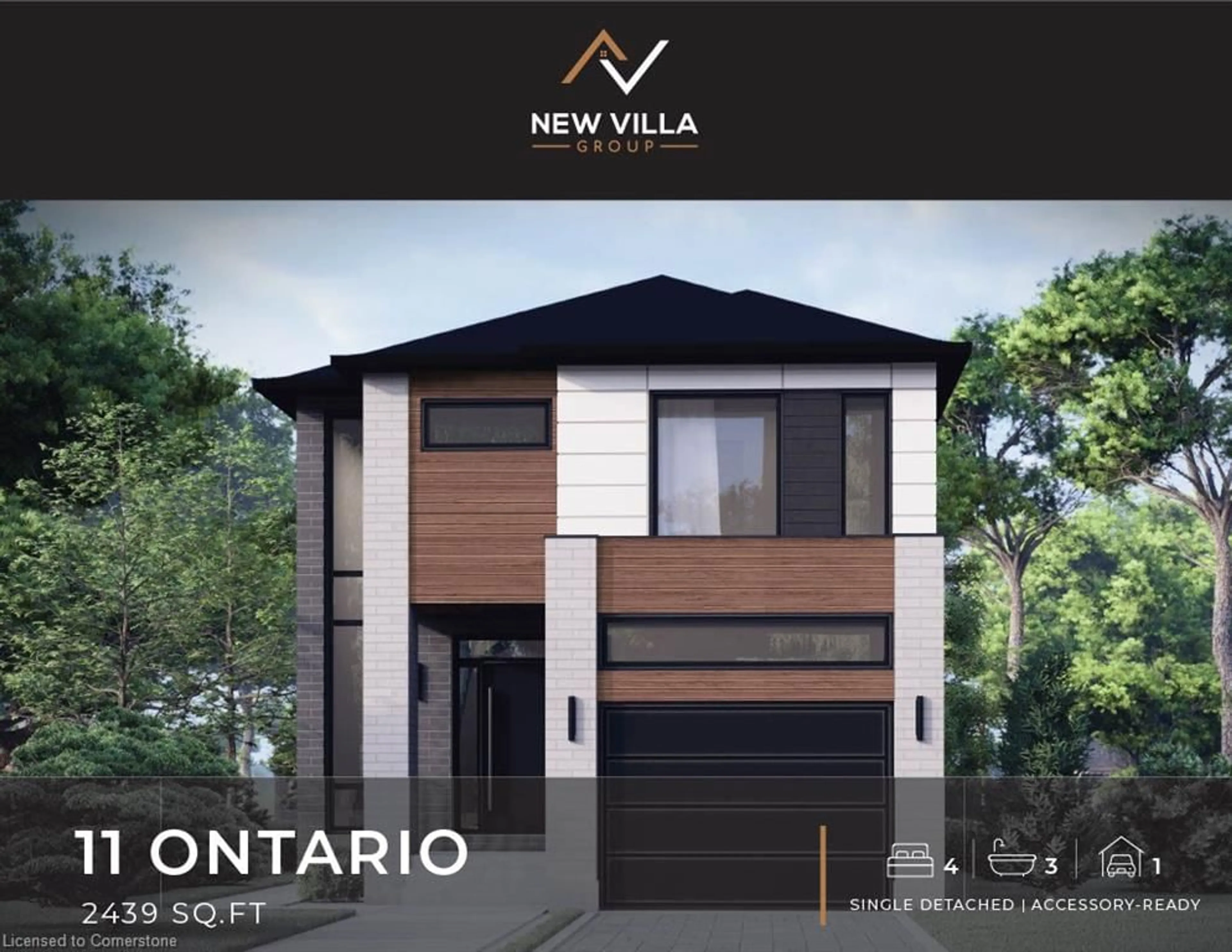 Frontside or backside of a home, mountain for 11 Ontario St, Cambridge Ontario N3C 2H7