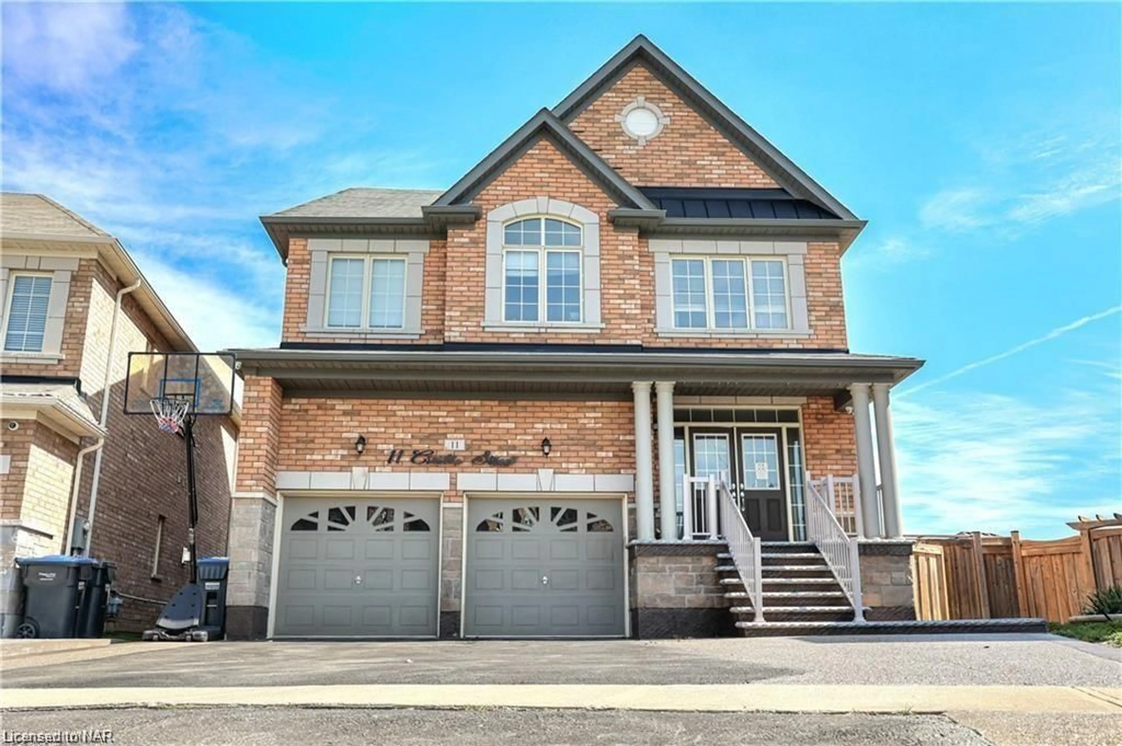 A pic from exterior of the house or condo, the street view for 11 Cirillo St, Brampton Ontario L6X 3C4