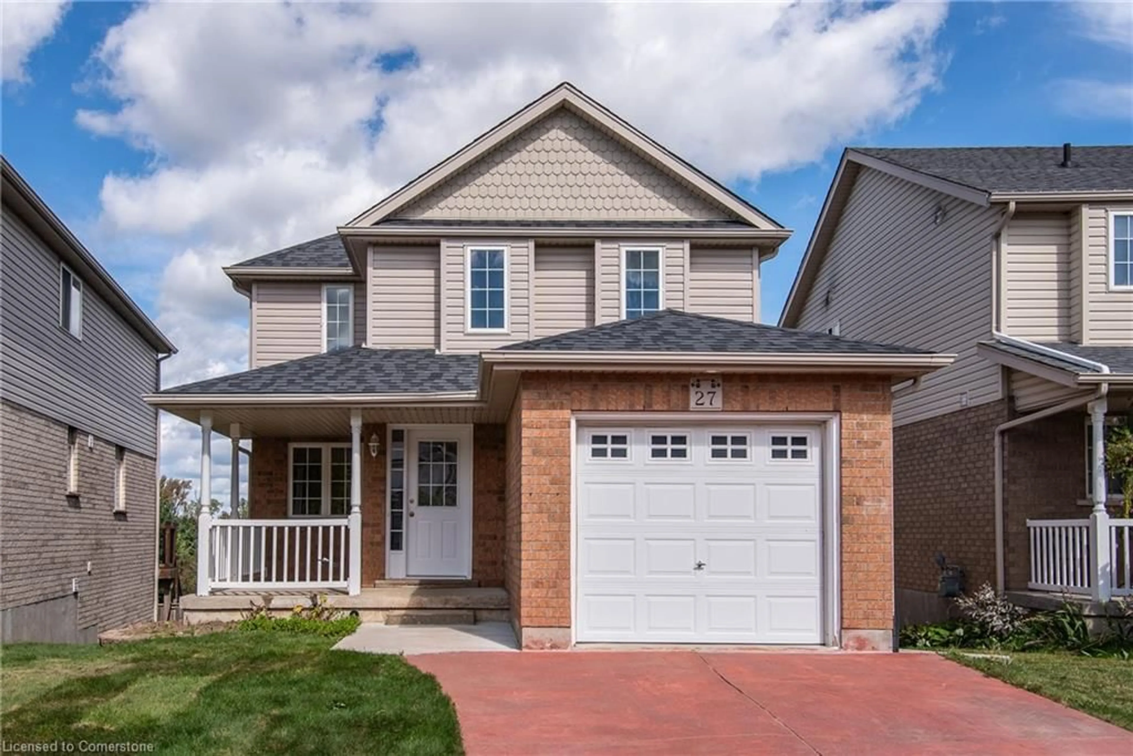 Frontside or backside of a home for 27 Lynn Crt, Kitchener Ontario N2A 4H6