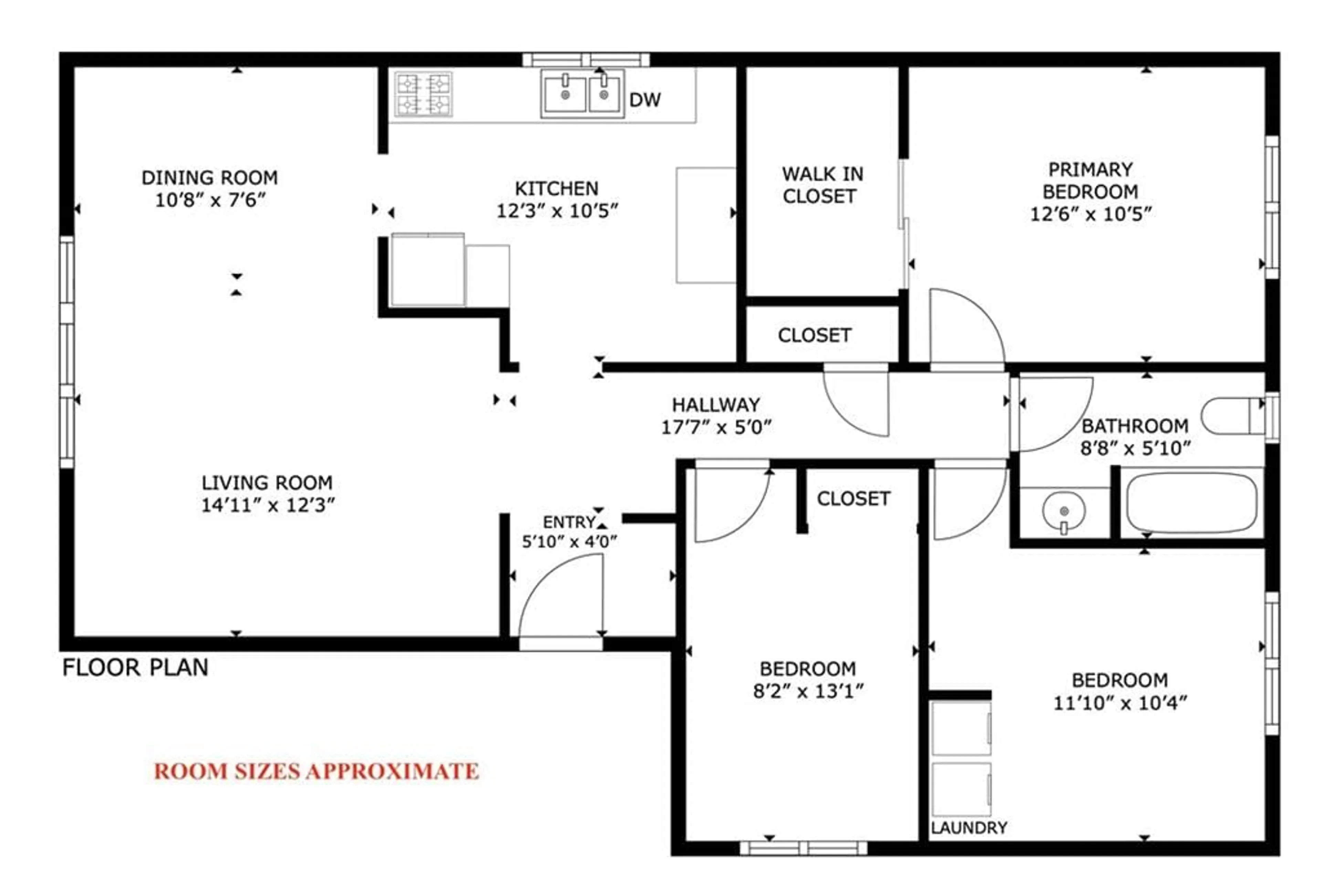 Floor plan for 160 Melrose Ave, Wasaga Beach Ontario L9Z 2T1