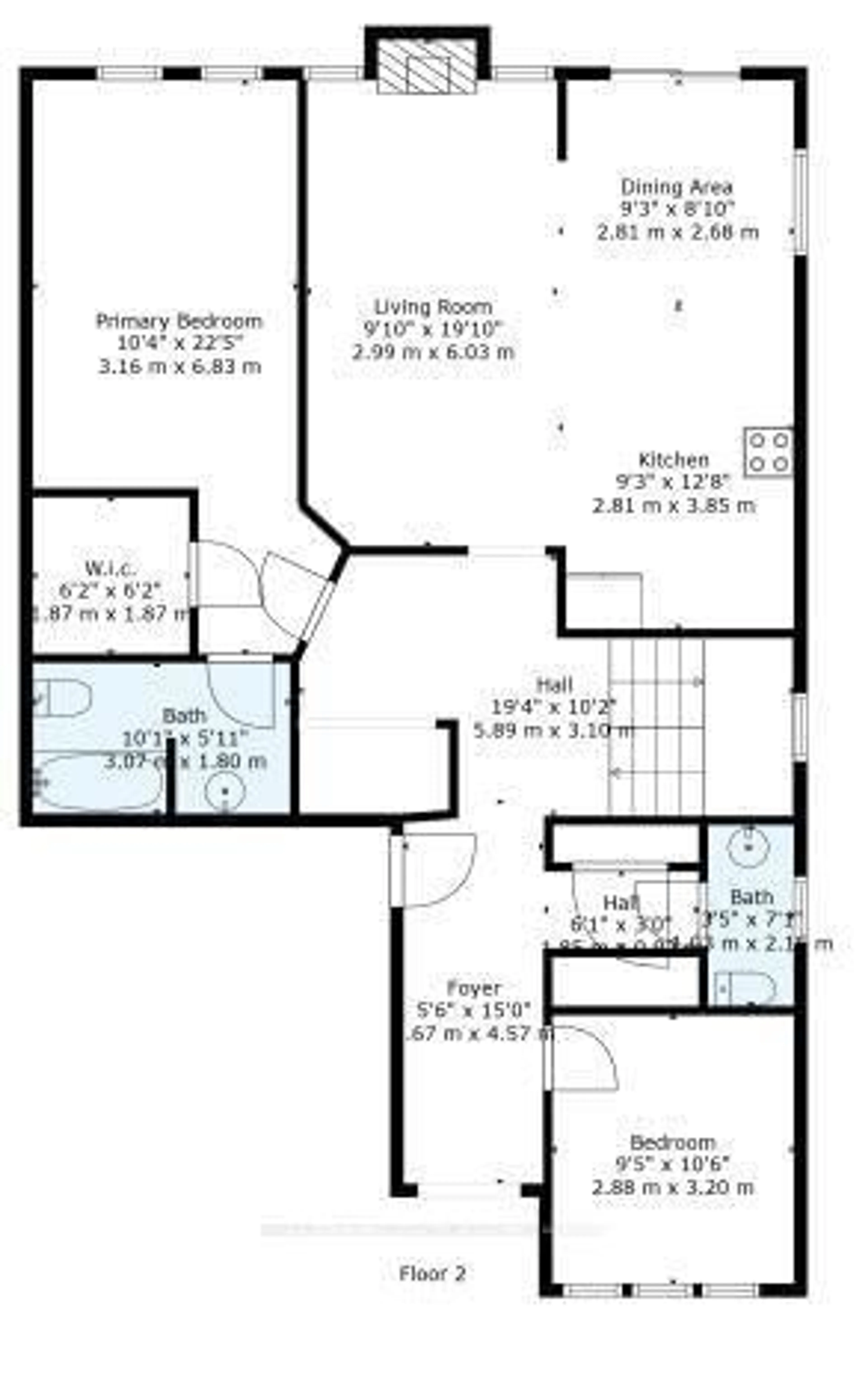 Floor plan for 38 Maguire St, Lindsay Ontario K9V 0L6