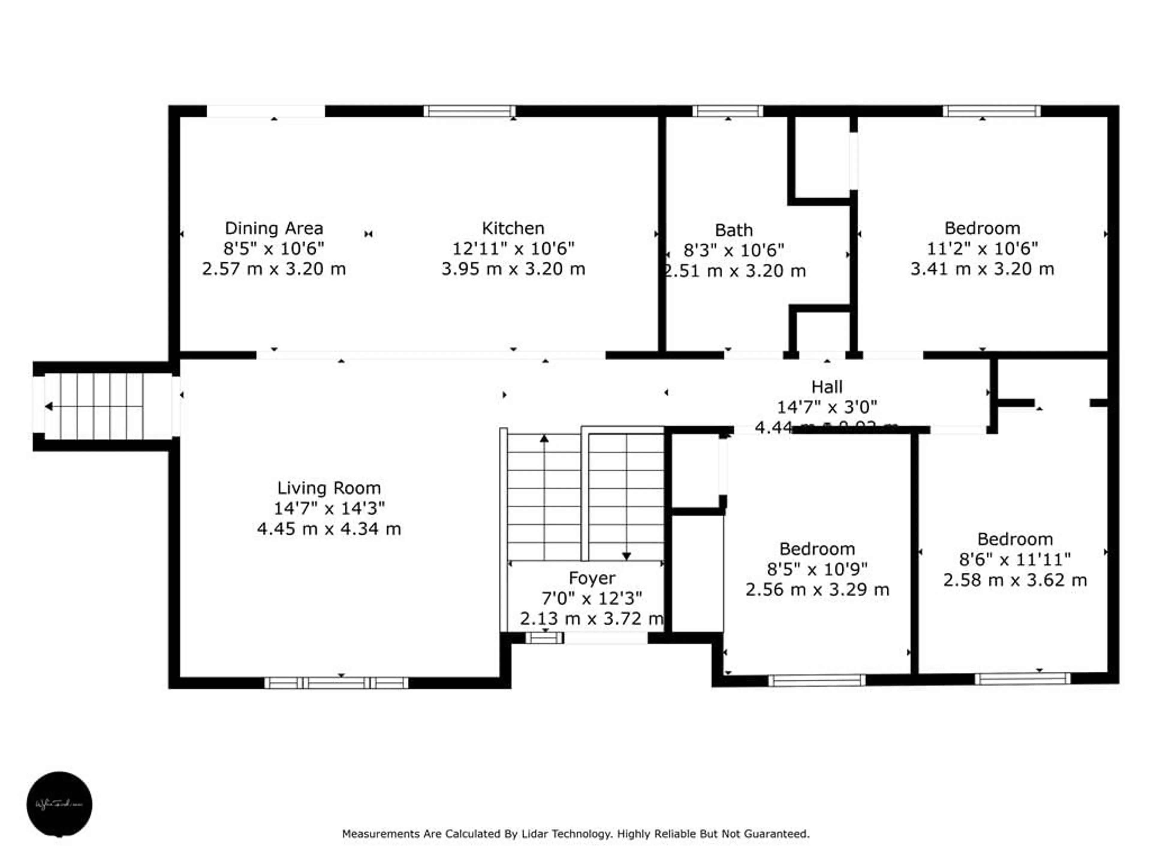 Floor plan for 3421 Timberline Ave, Severn Twp Ontario L3V 6H3