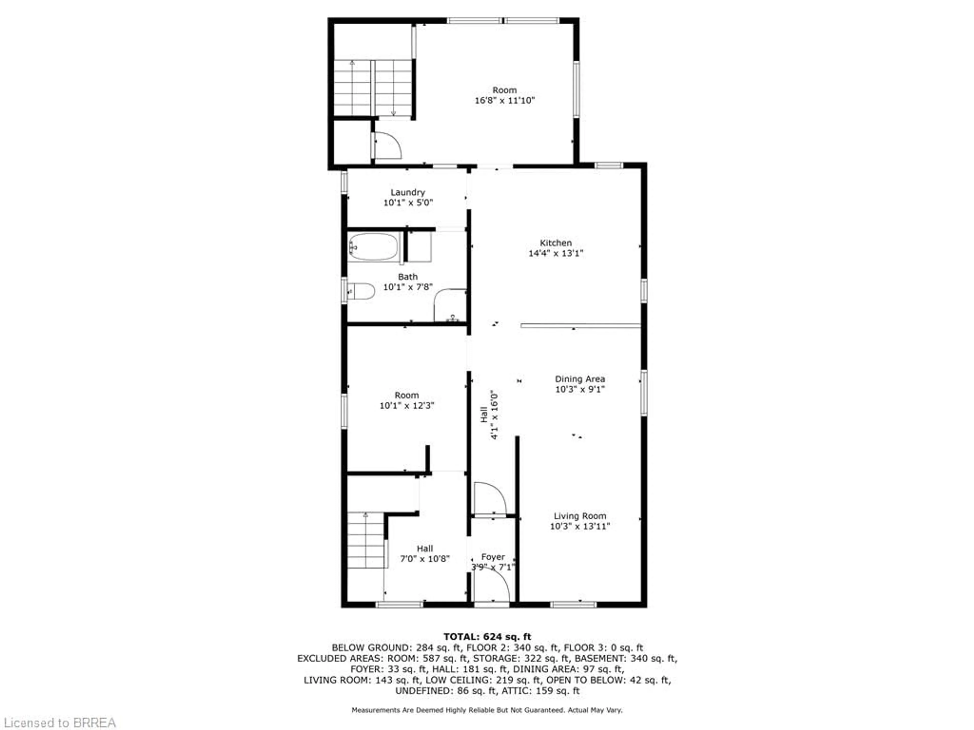 Floor plan for 32 Terrace Hill St, Brantford Ontario N3R 1E9